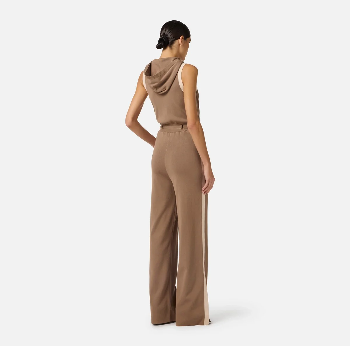 ELISABETTA FRANCHI Tuta Donna  KT68S61E2 727 ARGILLA/BURRO - Image 2