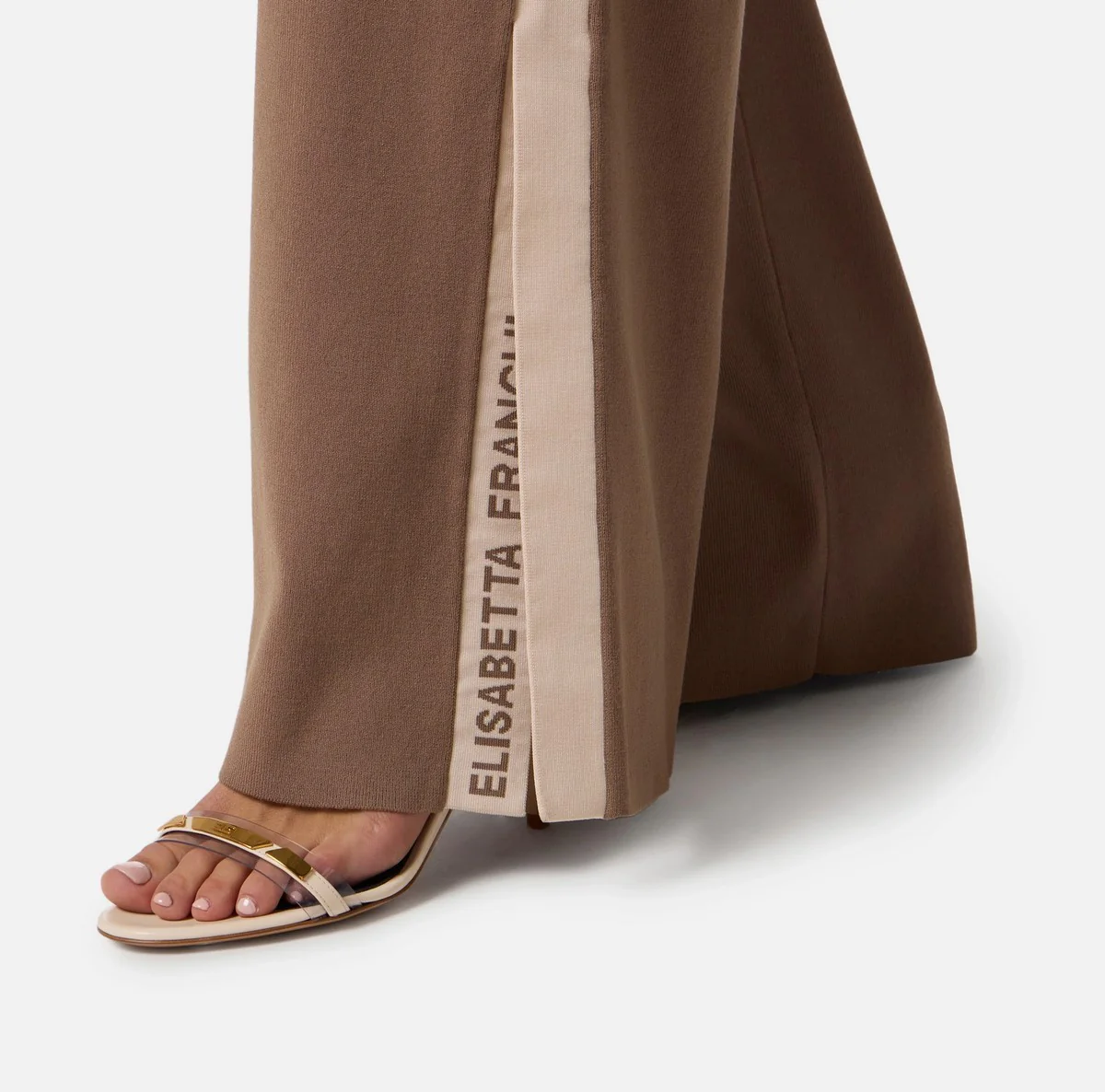 ELISABETTA FRANCHI Tuta Donna  KT68S61E2 727 ARGILLA/BURRO - Image 3