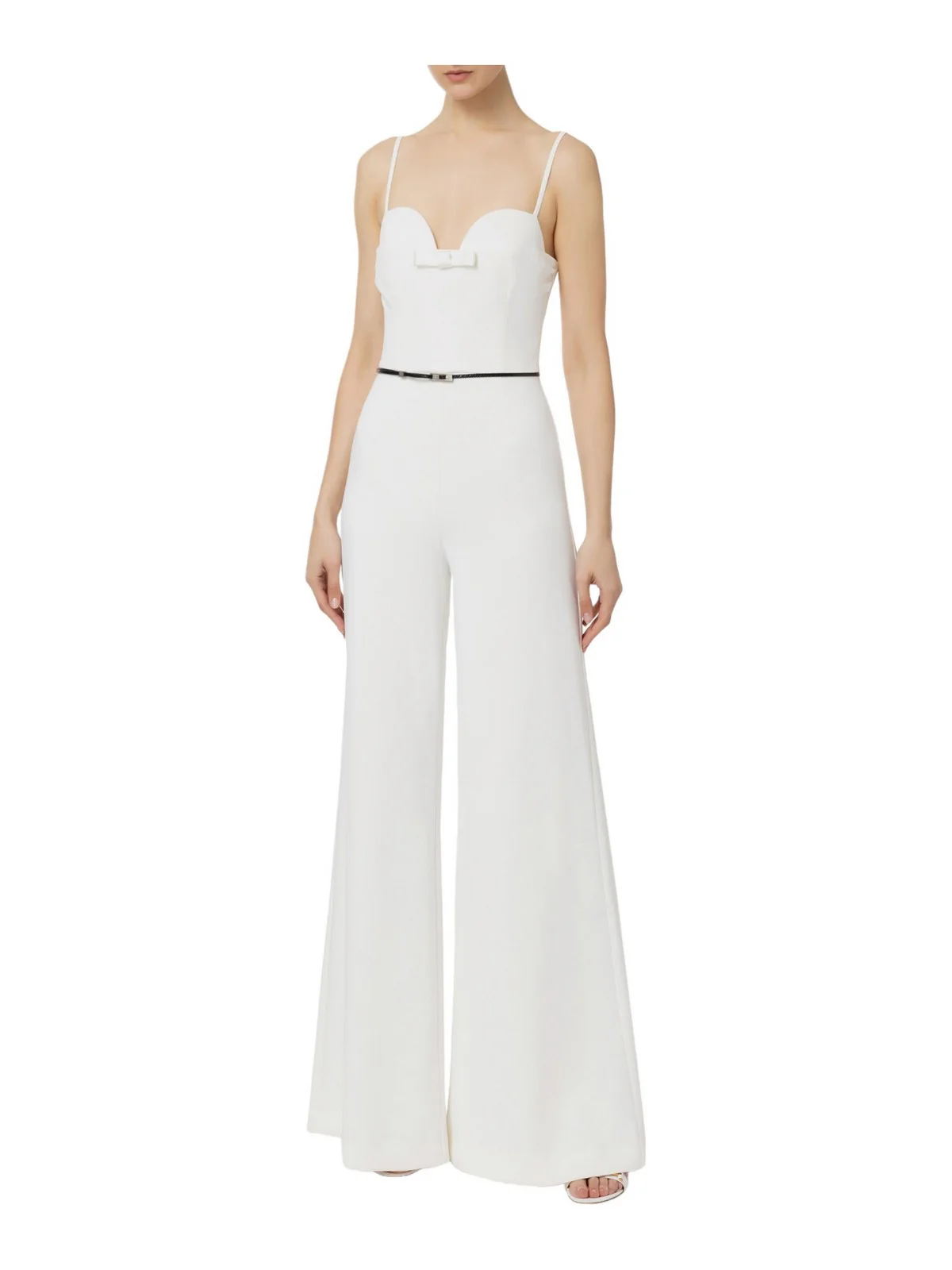 ELISABETTA FRANCHI Tuta Donna  TU02942E2 360 Avorio - Image 2
