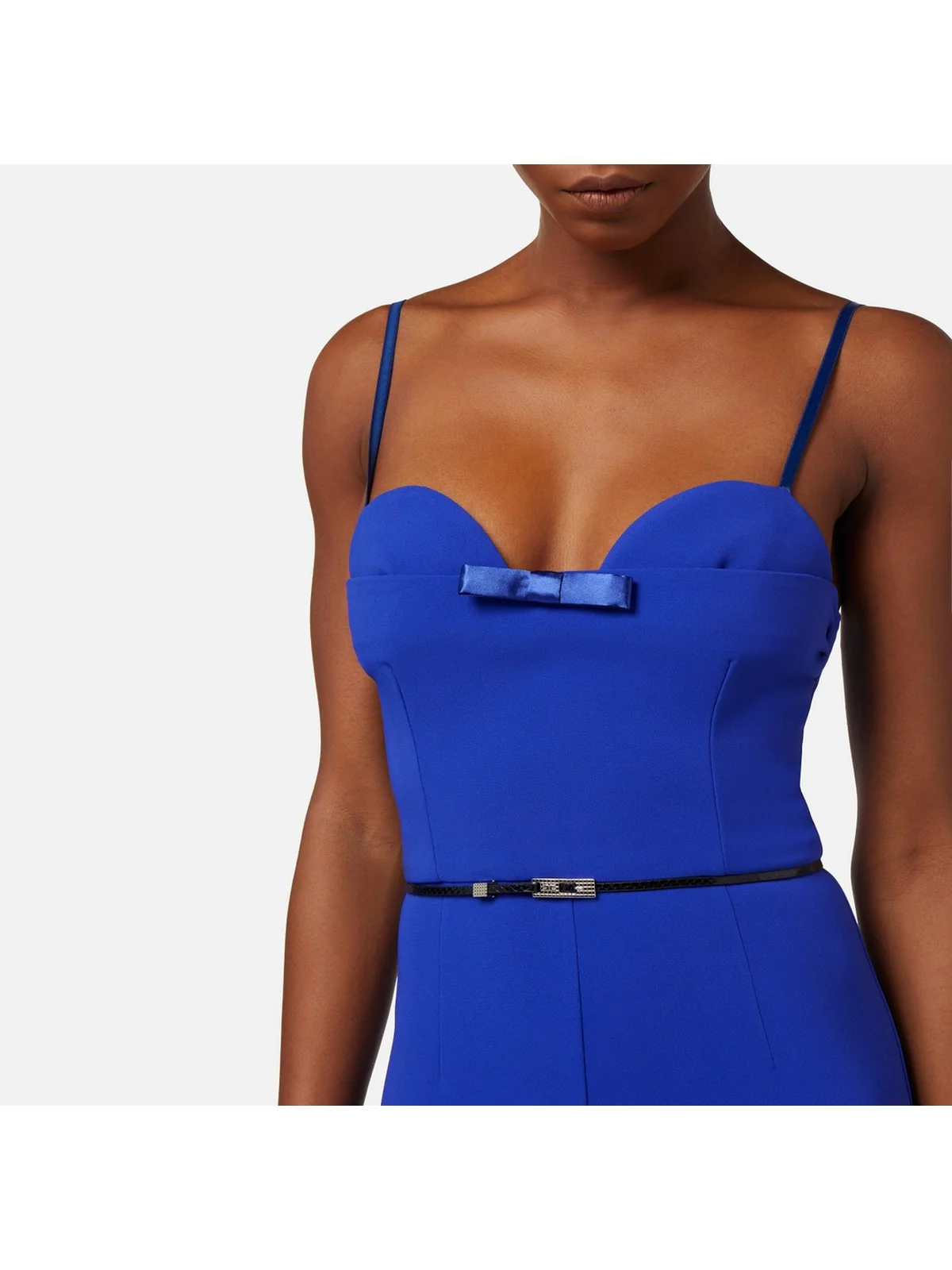 ELISABETTA FRANCHI Tuta Donna  TU02942E2 828 Blu - Image 2
