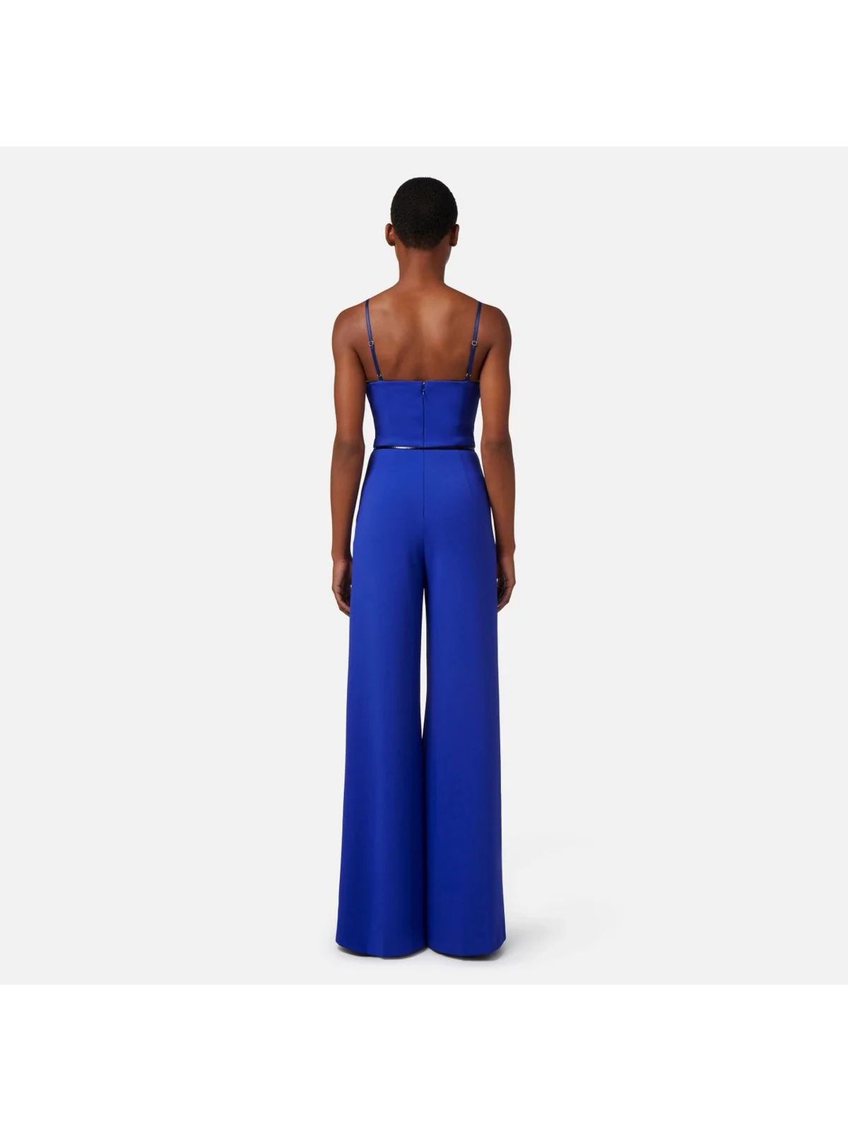 ELISABETTA FRANCHI Tuta Donna  TU02942E2 828 Blu - Image 4