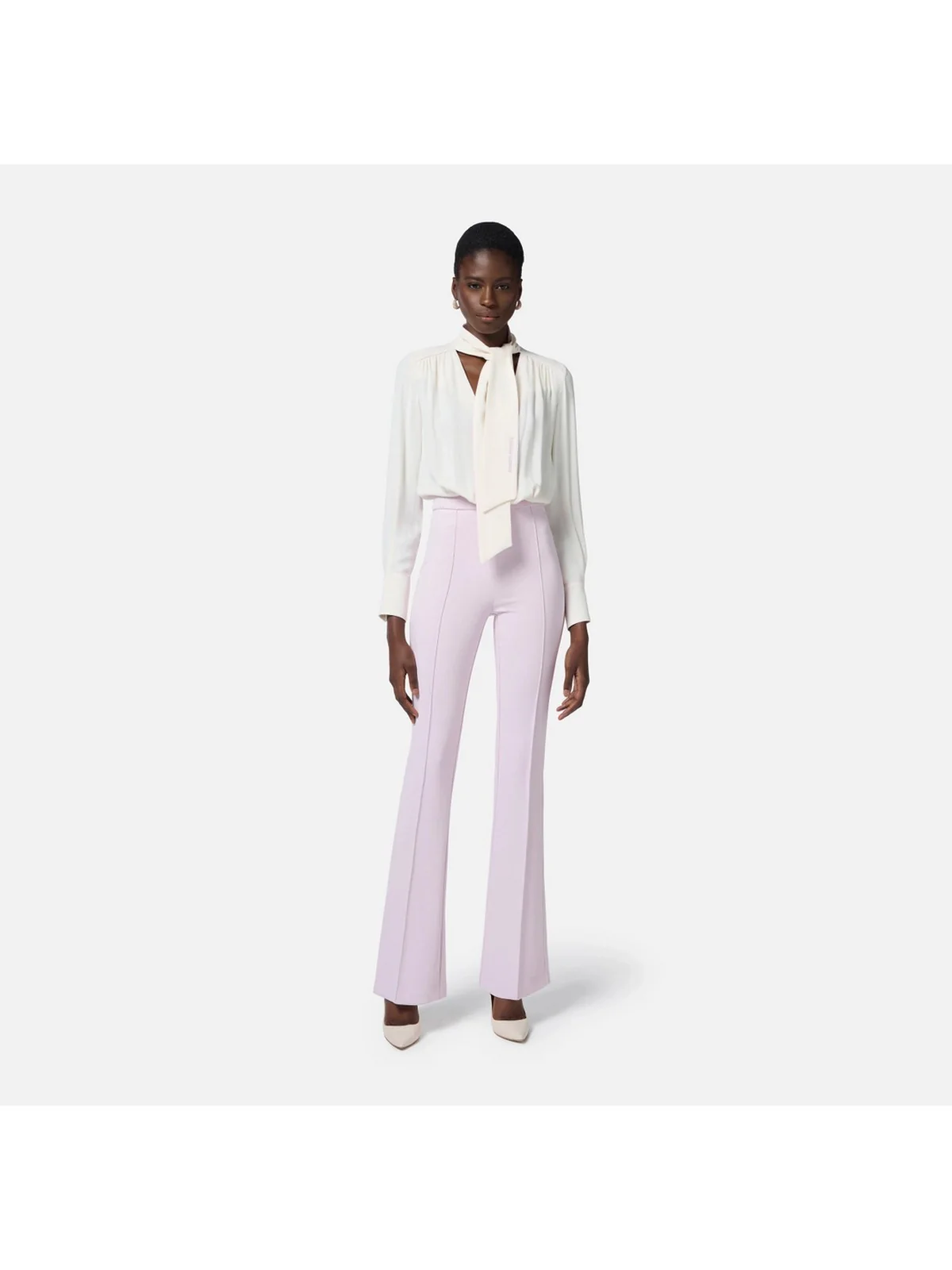 ELISABETTA FRANCHI Tuta Donna TU04251E2-DO5 Beige - Image 2