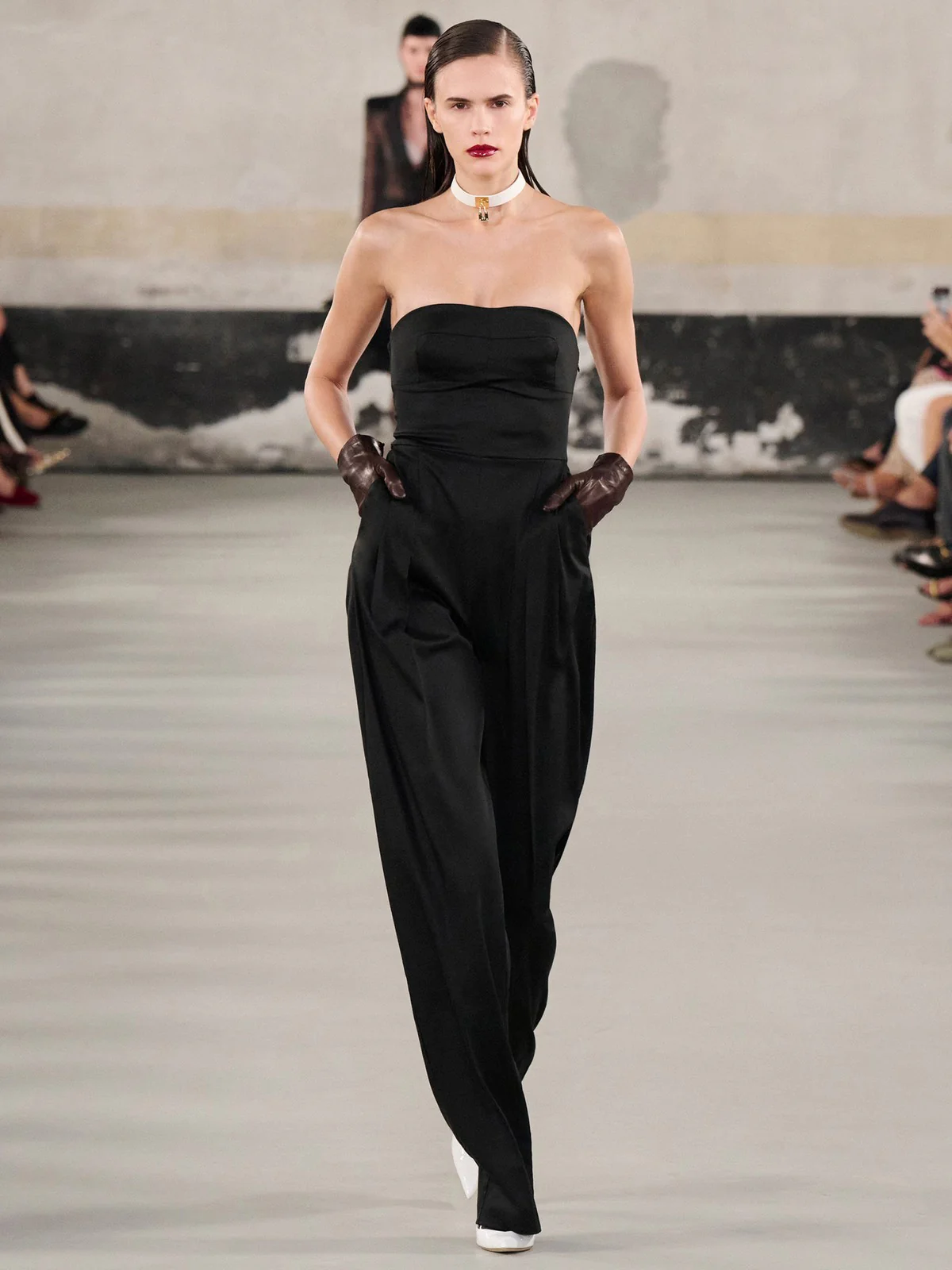 ELISABETTA FRANCHI Tuta Donna  TU05152E2-110 Nero - Image 6