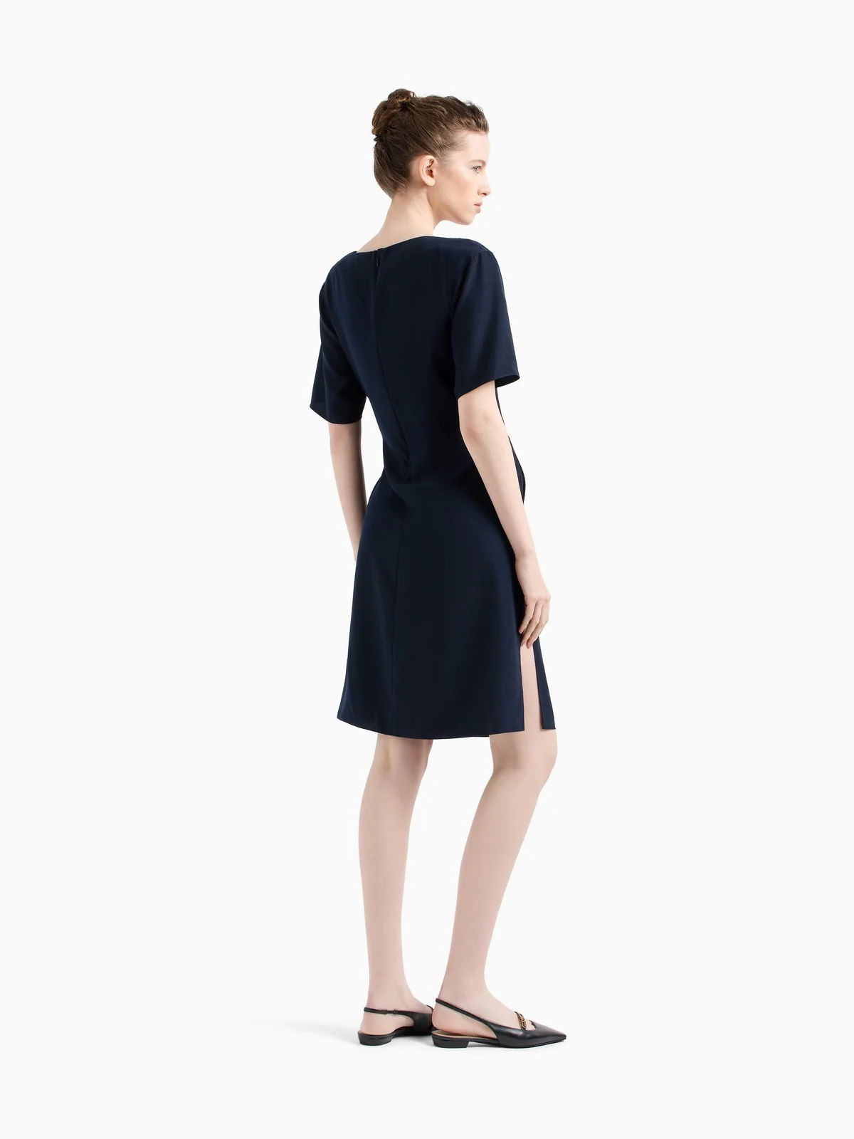 EMPORIO ARMANI Abito Donna  EW001538 TE14039 UB115 Blu - Image 3