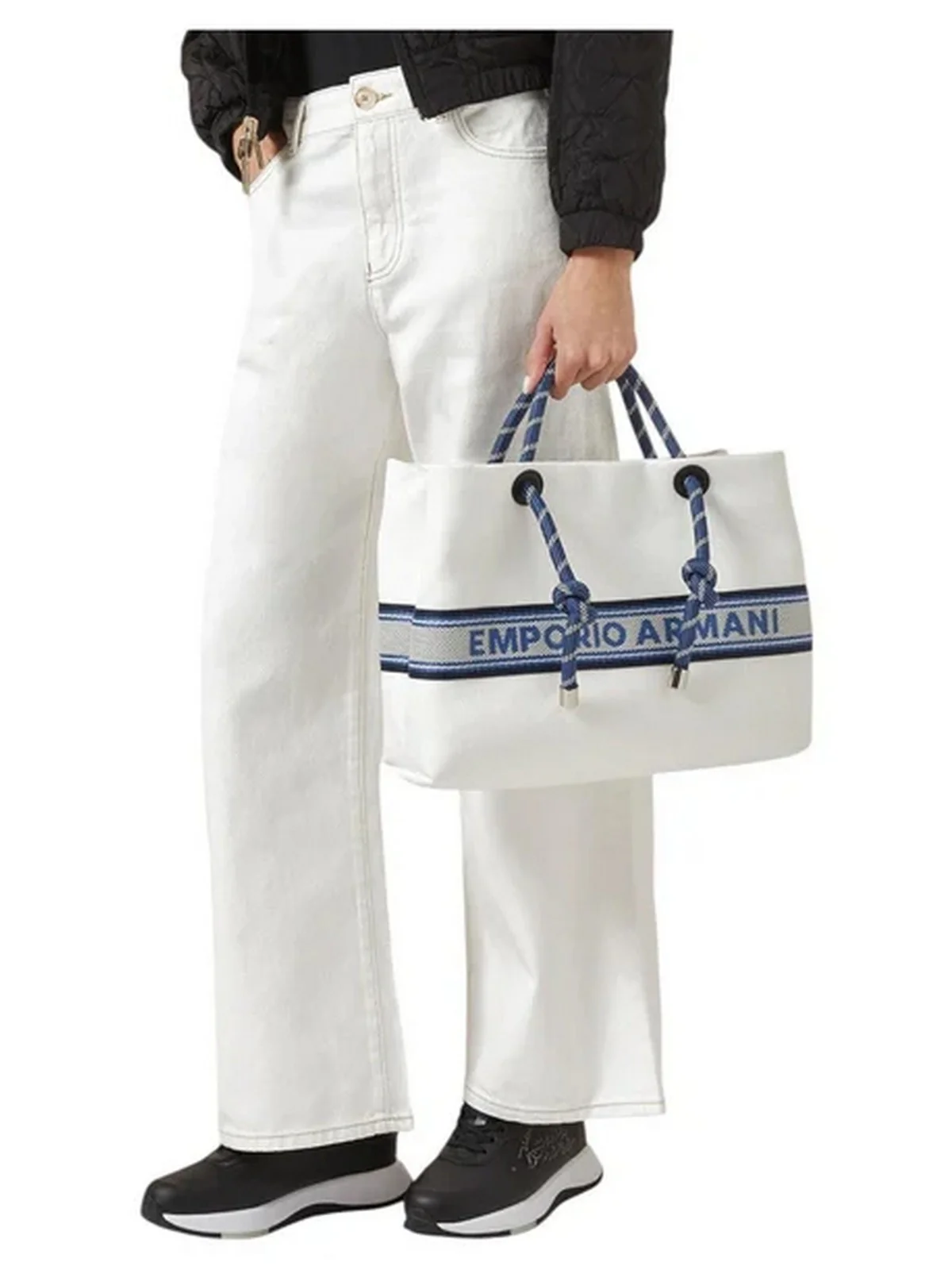 EMPORIO ARMANI Borsa Donna  EW000360 AF14787 U0005 Bianco - Image 2