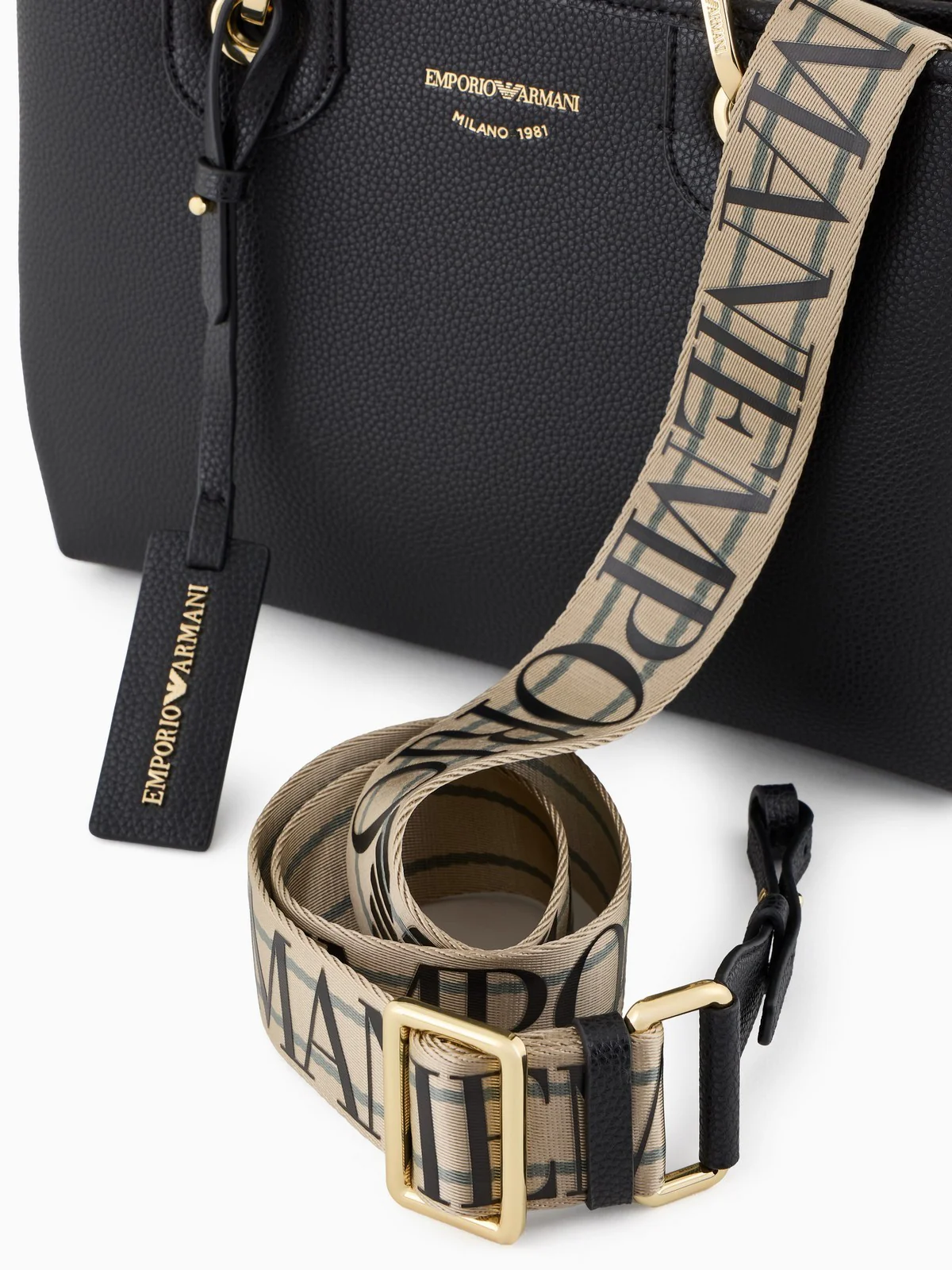 EMPORIO ARMANI Borsa Donna  EW000361 AF12103 MC032 Nero - Image 6
