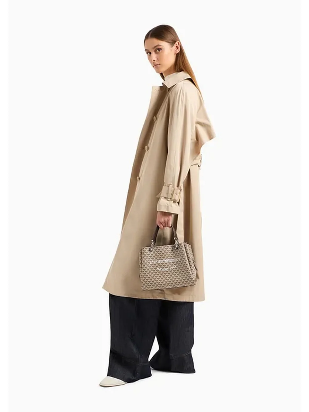 EMPORIO ARMANI Borsa Donna Y3D159 YWS0E 80757 Marrone - Image 6