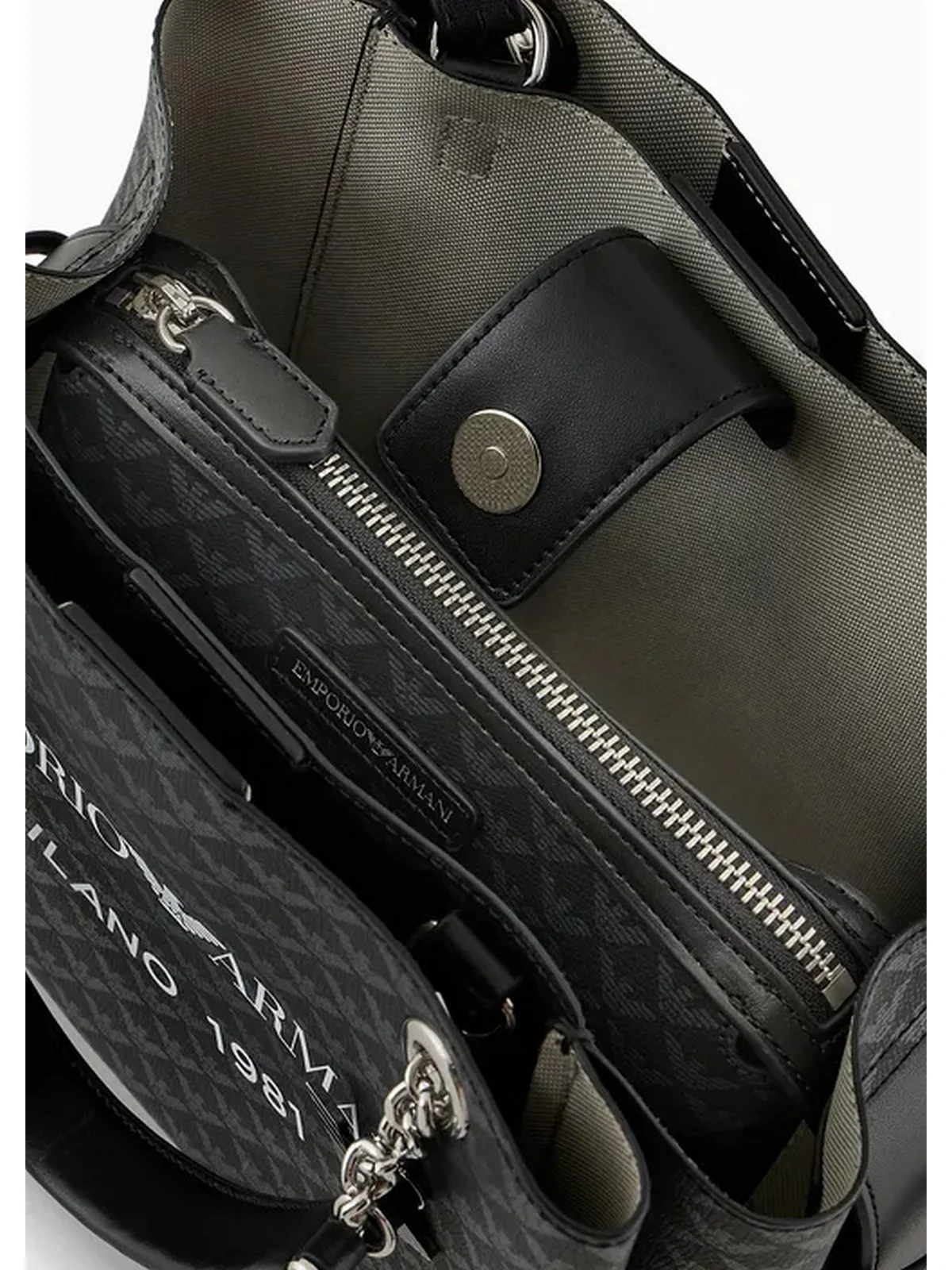 EMPORIO ARMANI Borsa Donna Y3D159 YWS0E 86284 Nero - Image 5