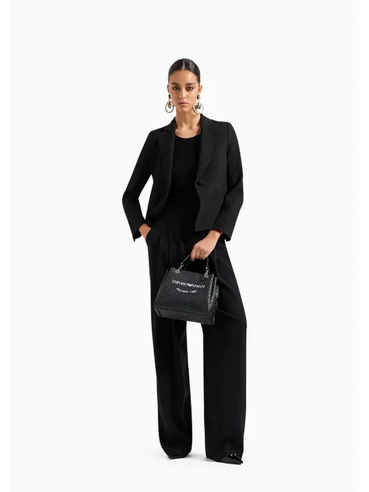EMPORIO ARMANI Borsa Donna Y3D159 YWS0E 86284 Nero - Image 6