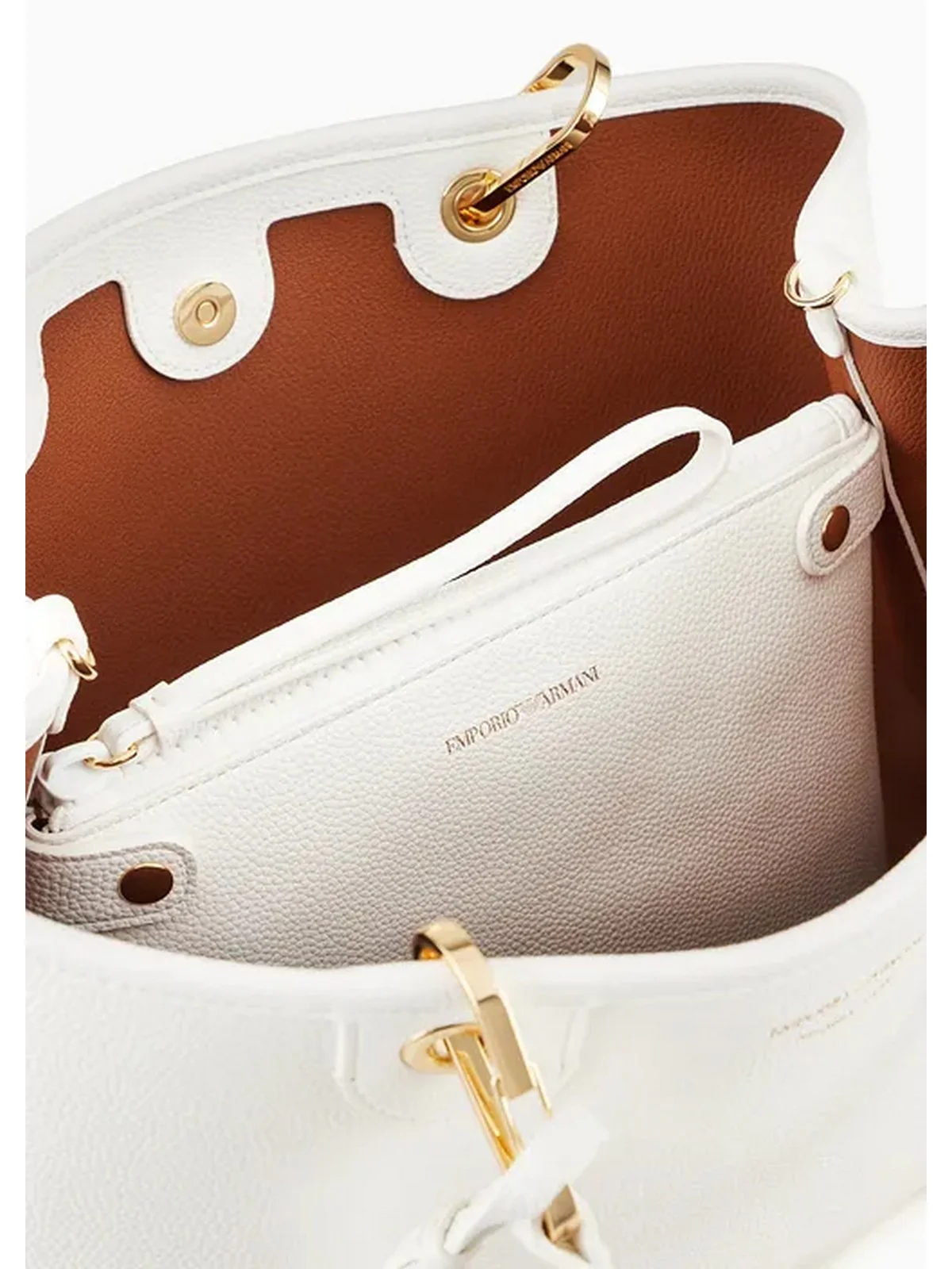 EMPORIO ARMANI Borsa Donna  Y3D165 YFO5B 85219 Bianco - Image 4