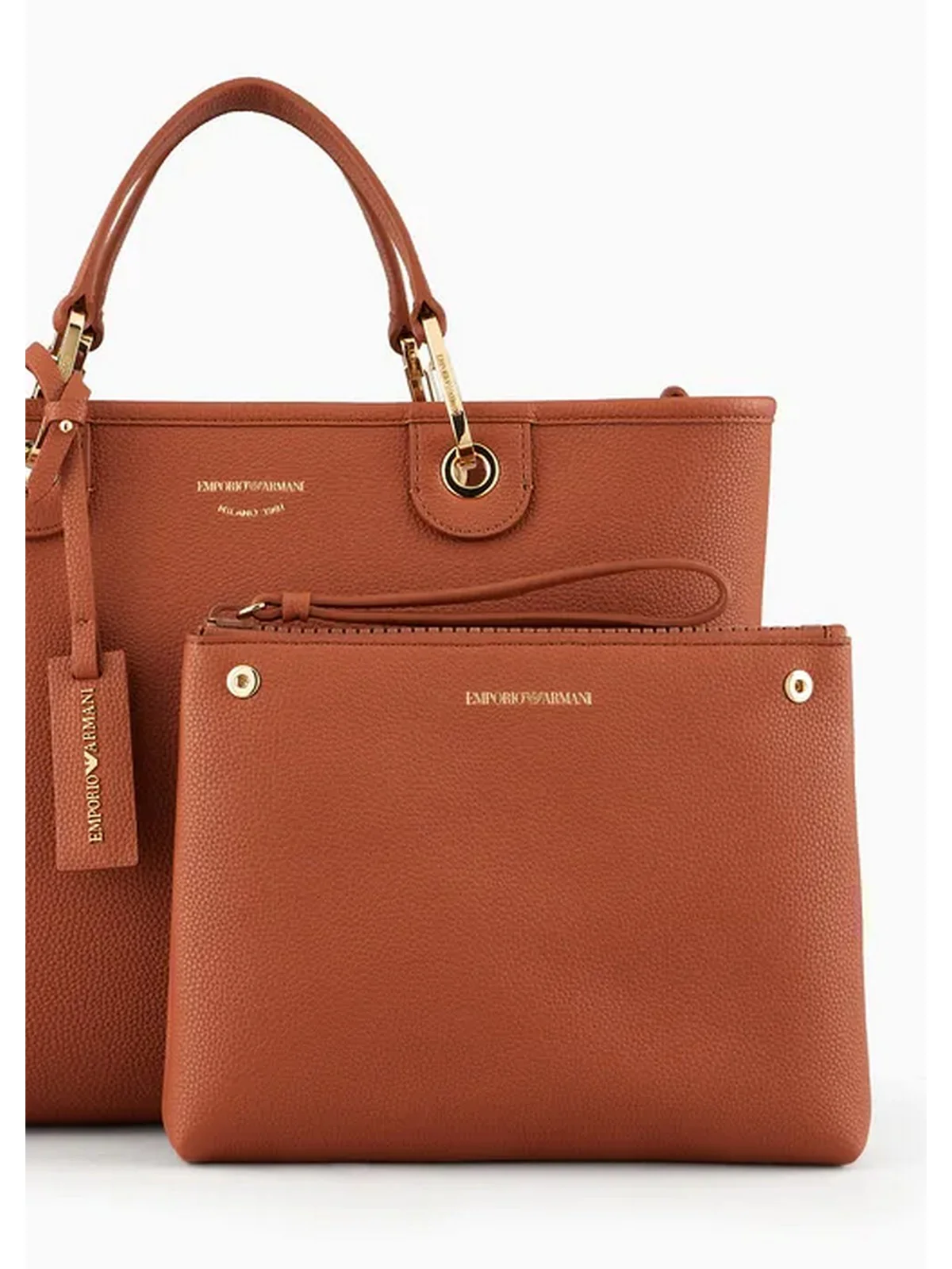 EMPORIO ARMANI Borsa Donna  Y3D165 YFO5B 85550 Marrone - Image 6