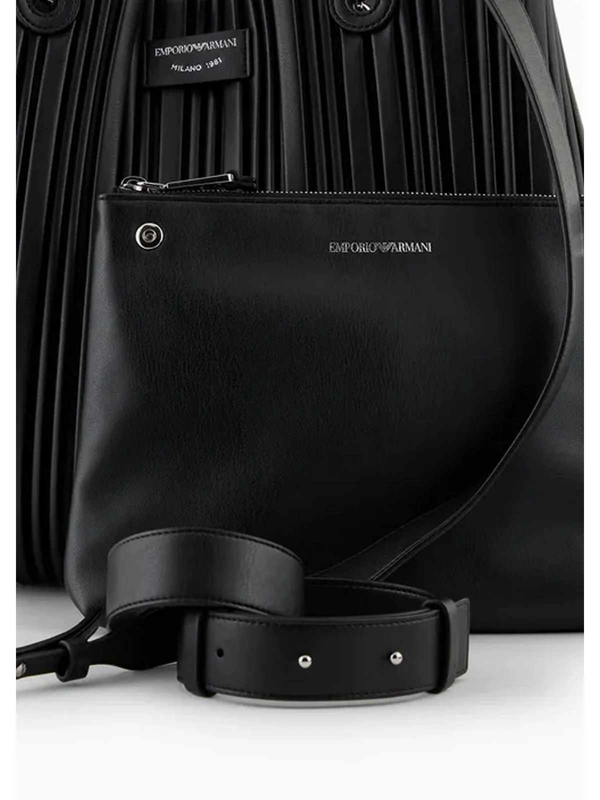 EMPORIO ARMANI Borsa Donna  Y3D165 YWQ4E 80001 Nero - Image 4