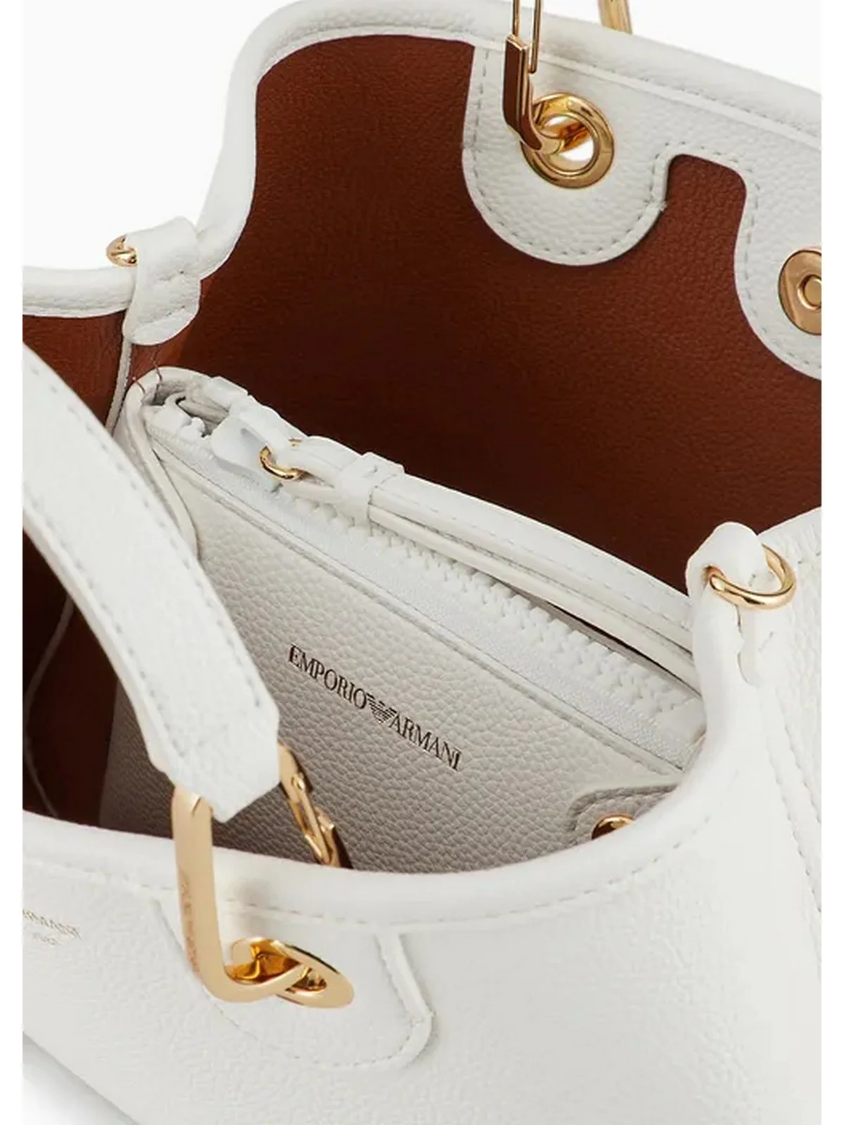EMPORIO ARMANI Borsa Donna  Y3D166 YFO5B 85219 Bianco - Image 4