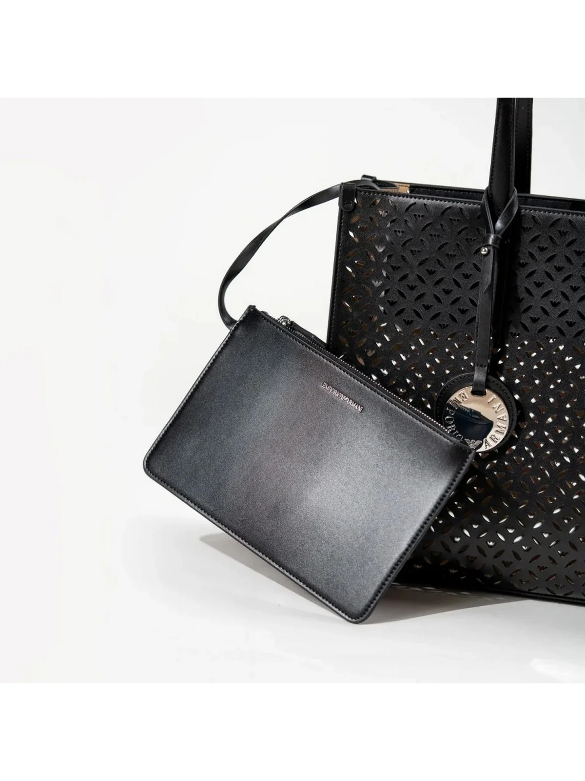 EMPORIO ARMANI Borsa Donna Y3D244 YVX3E 80535 Nero - Image 3