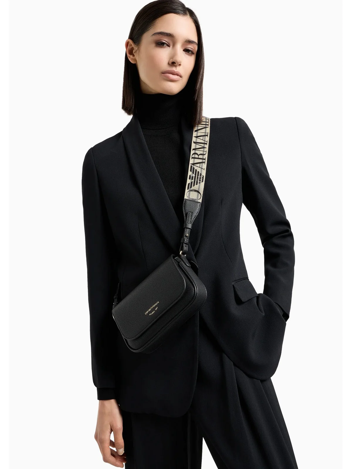 EMPORIO ARMANI Borsa Donna  Y3H294 YFO5B 85218 Nero - Image 4