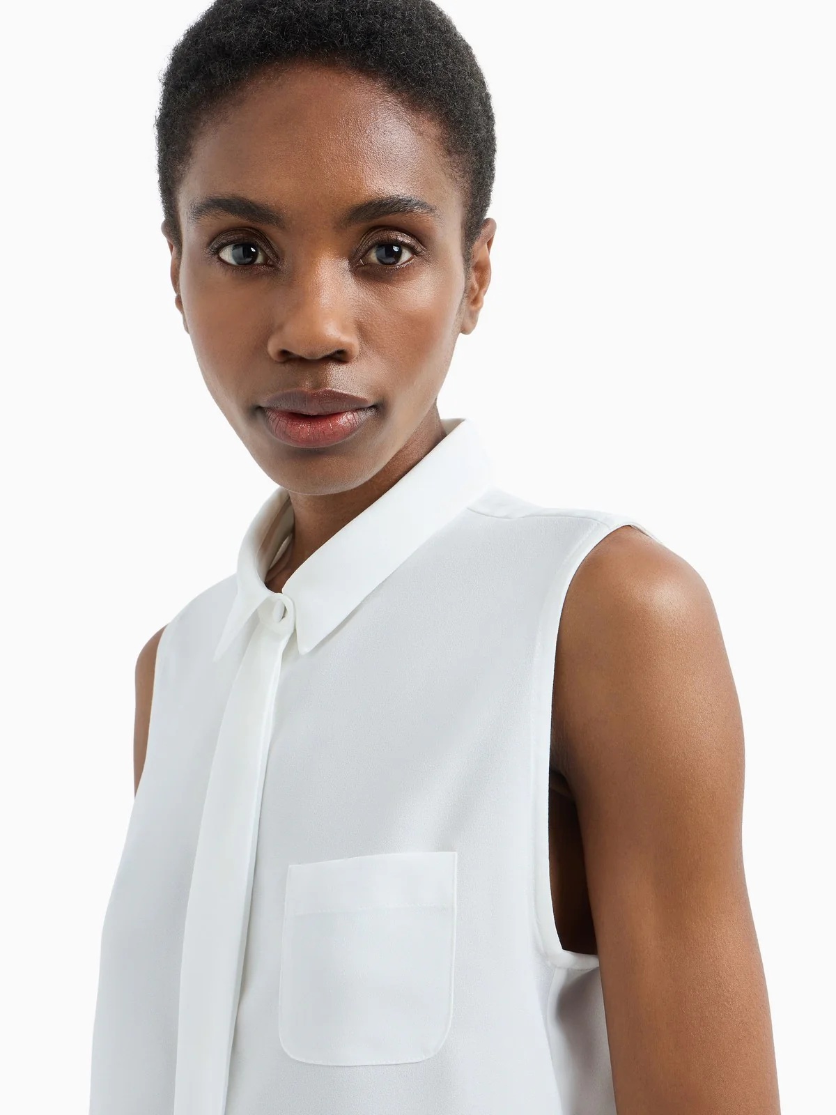 EMPORIO ARMANI Camicia Donna  EW000992 AF12696 U0006 Bianco - Image 4