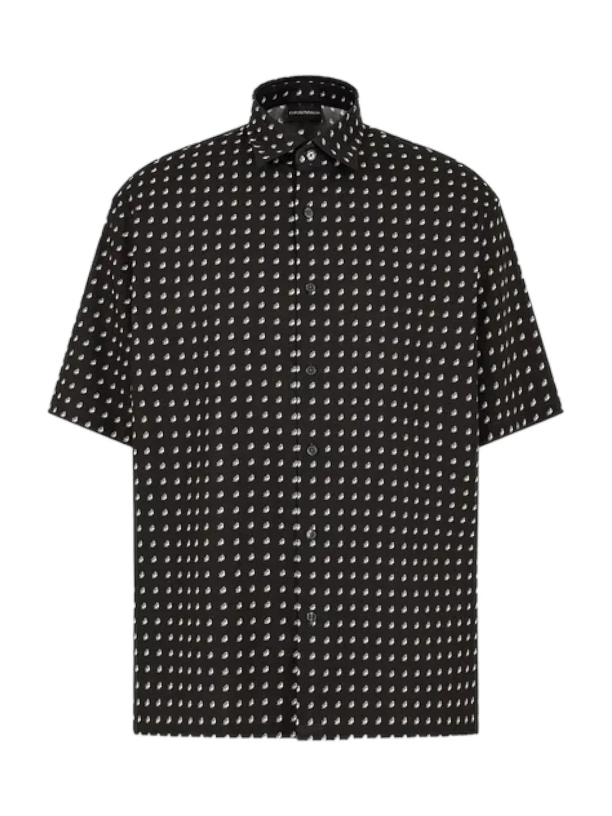 EMPORIO ARMANI Camicia Uomo 3D1CG7 1NRDZ F013 Nero