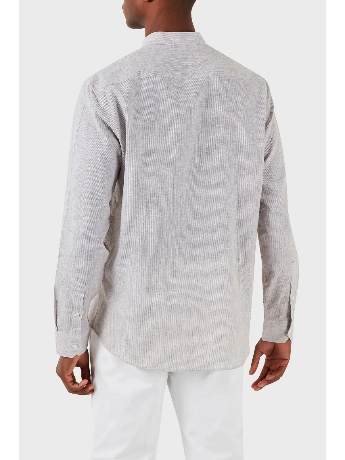 EMPORIO ARMANI Camicia Uomo  E31CM3 F1312 440 Marrone - Image 2