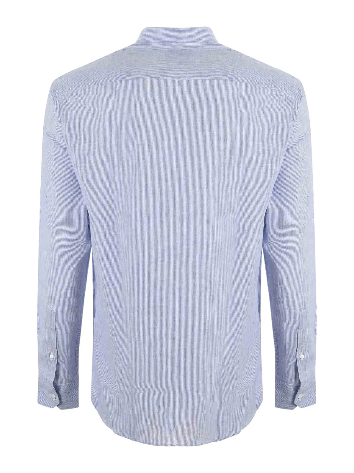 EMPORIO ARMANI Camicia Uomo  E31CM3 F1312 724 Blu - Image 2