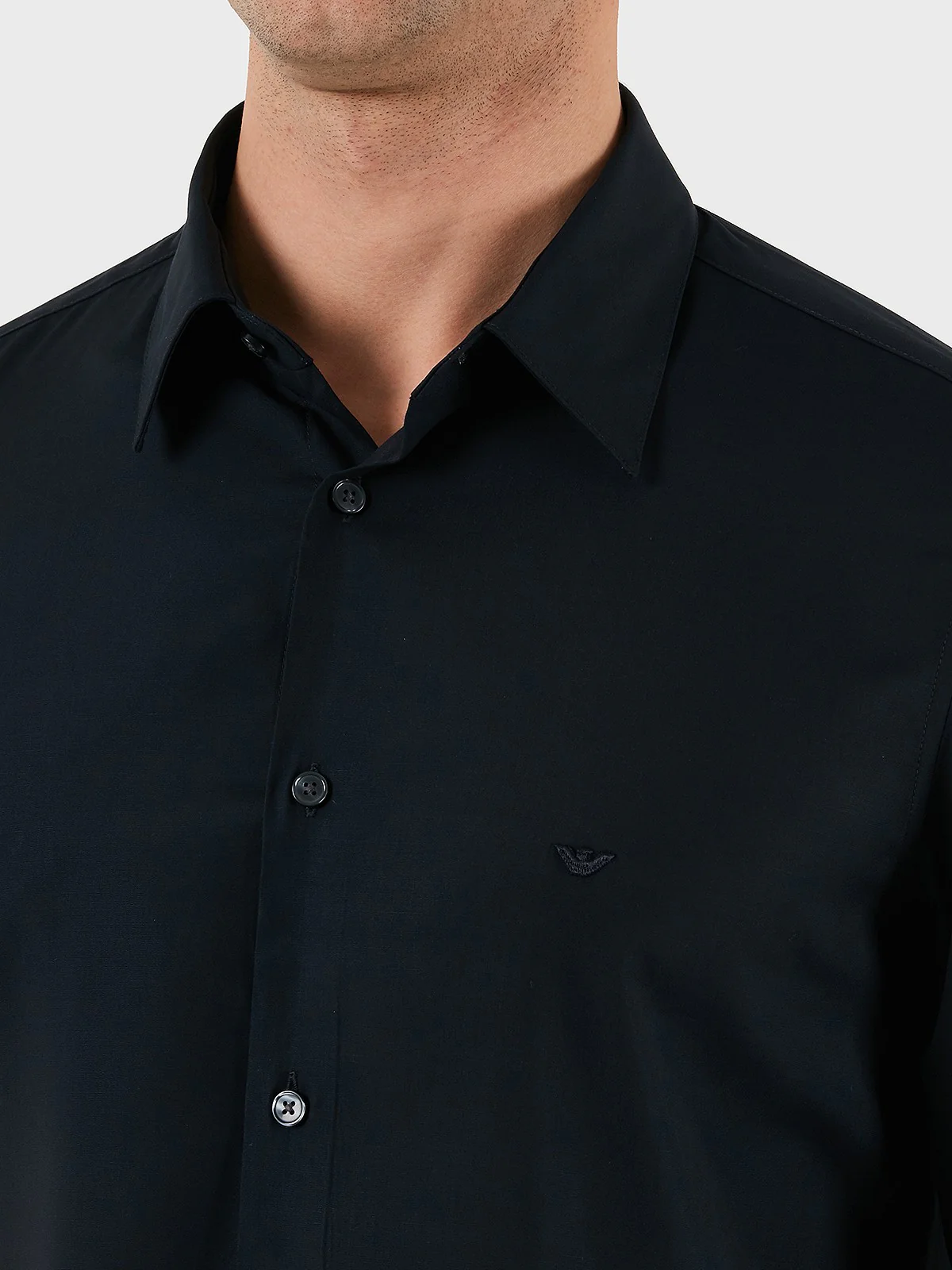 EMPORIO ARMANI Camicia Uomo  EM001537 AF14214 UB118 Blu - Image 4