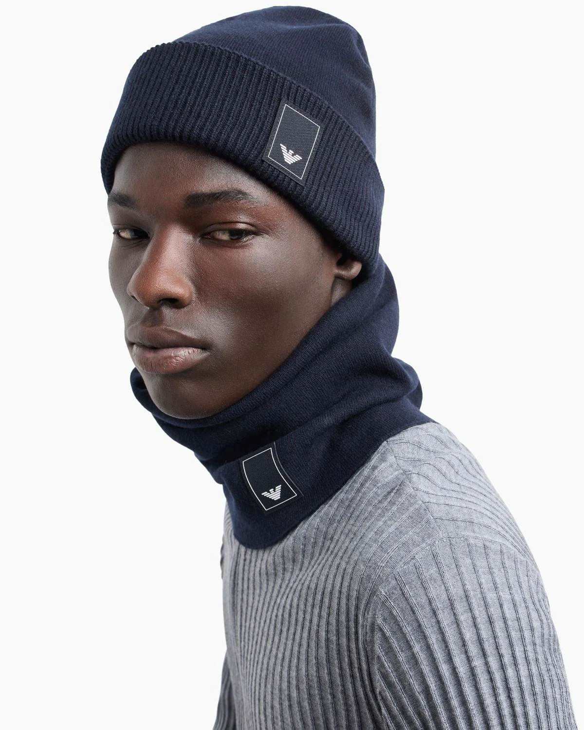 EMPORIO ARMANI Cappello Uomo  EM000431 AF10401 UB118 ICONICO 0920 BLU NAVY EA - Image 2