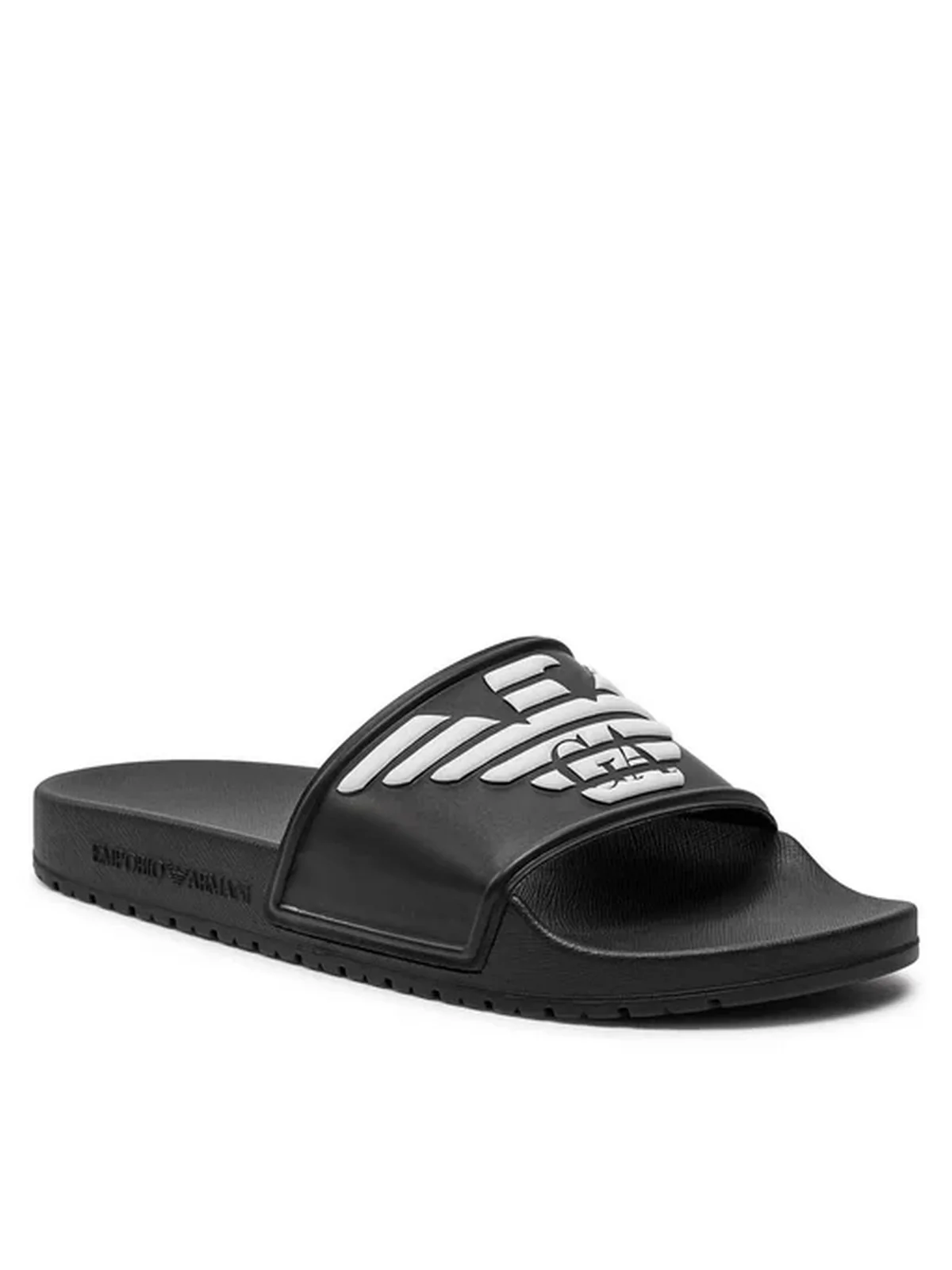 EMPORIO ARMANI Ciabatta Uomo  XVPS08 XN747 A120 Nero - Image 3
