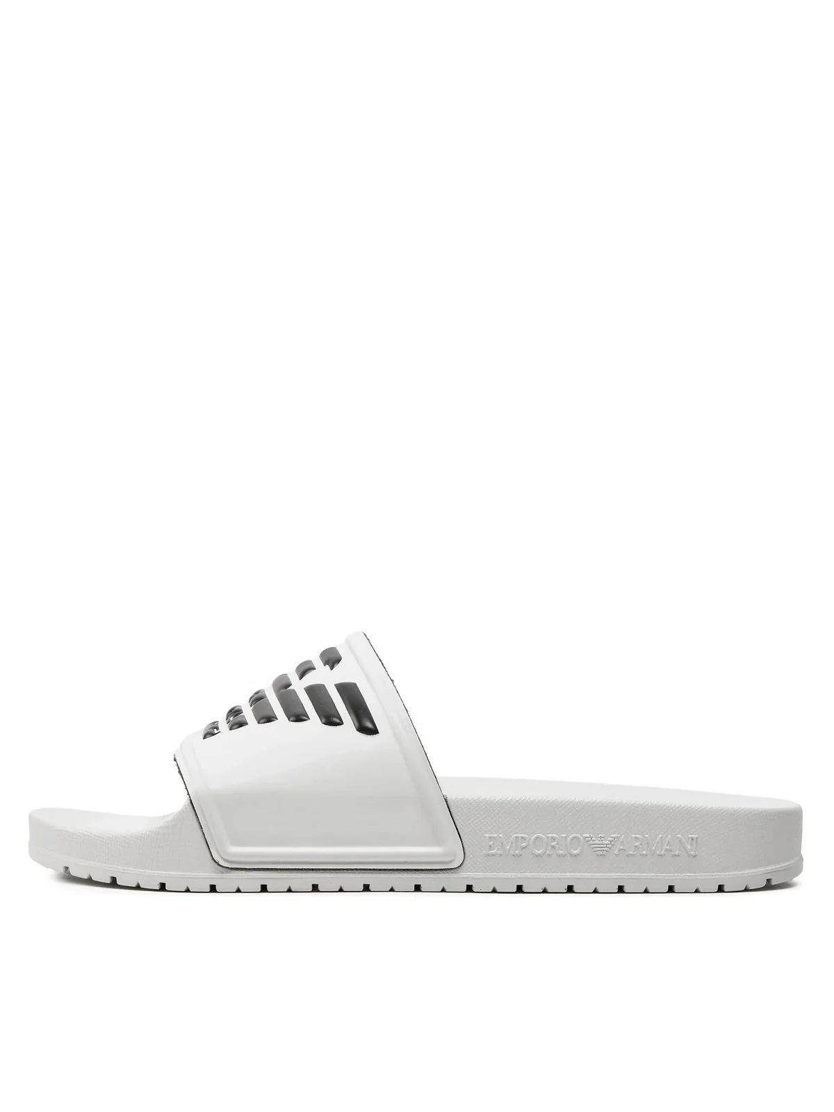 EMPORIO ARMANI Ciabatta Uomo  XVPS08 XN747 D611 Bianco - Image 4