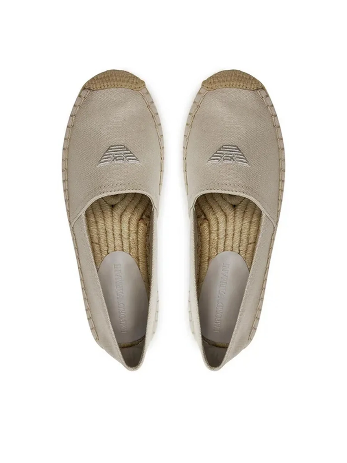 EMPORIO ARMANI Ciabatta Uomo  XVSS07 XD396 D417 Beige - Image 4
