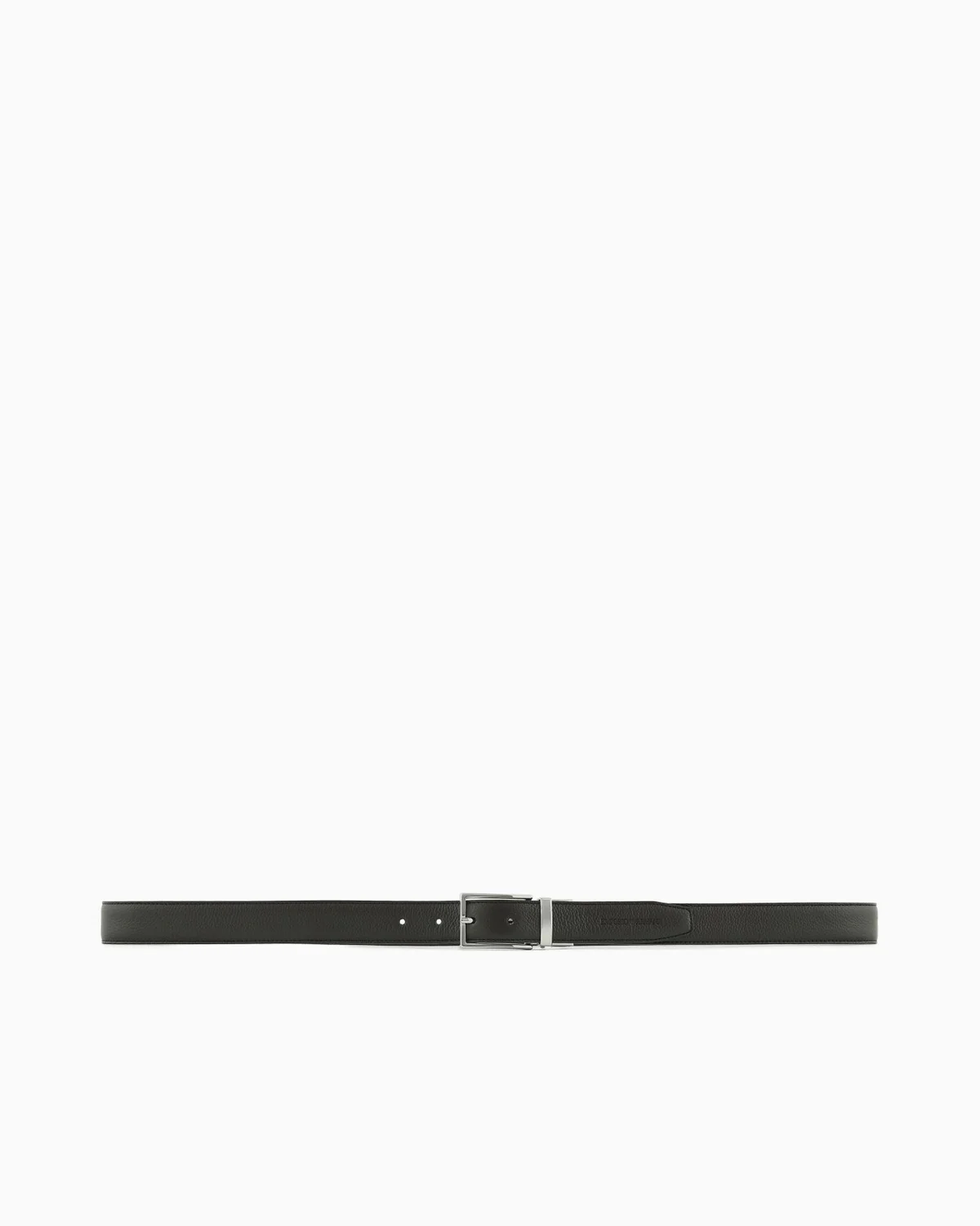 EMPORIO ARMANI Cintura Uomo  EM001598 AF14630 MC043 BLACK / BLACK - Image 3