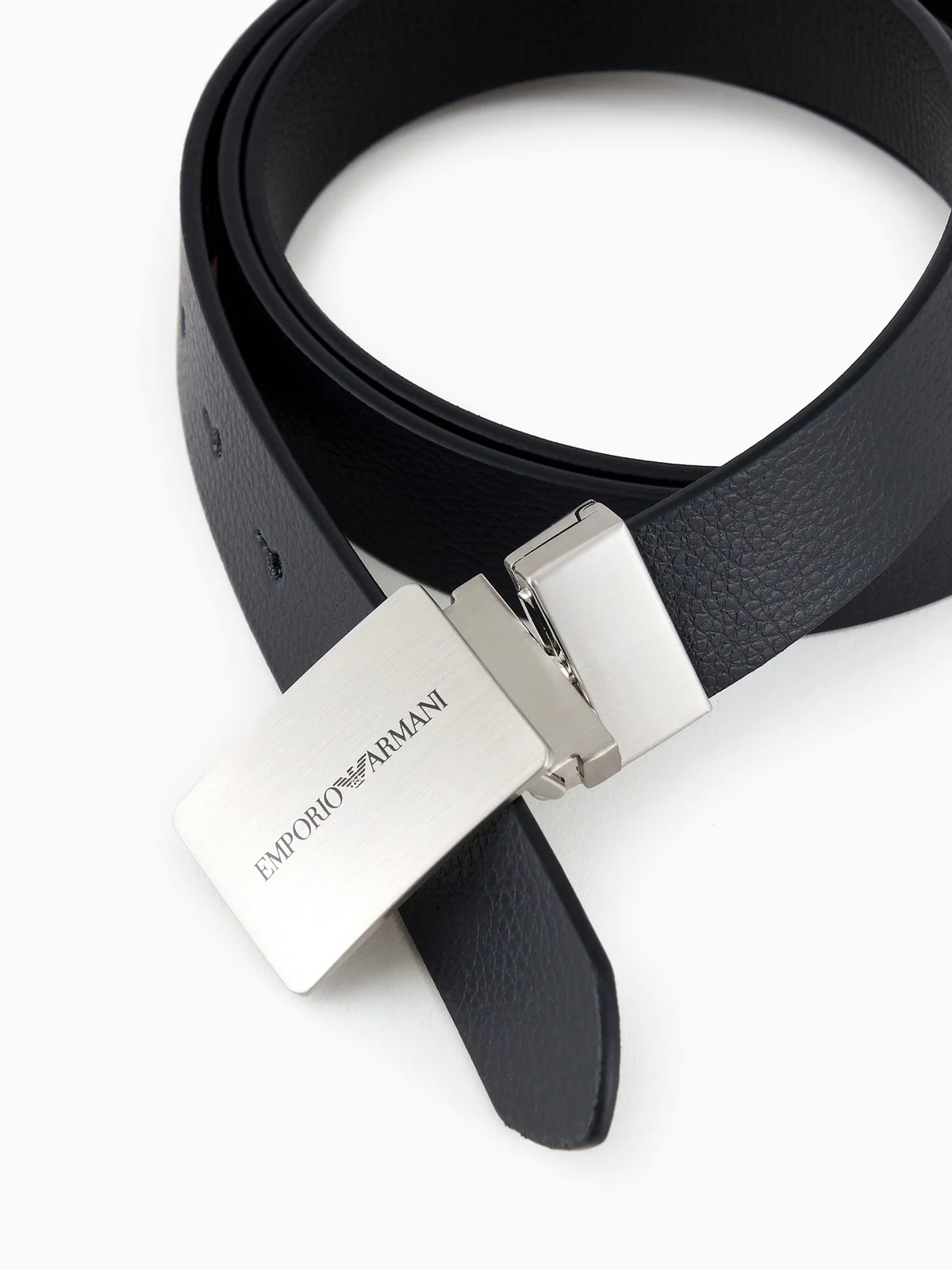 EMPORIO ARMANI Cintura Uomo  Y4S563 Y737E 88017 Blu - Image 2