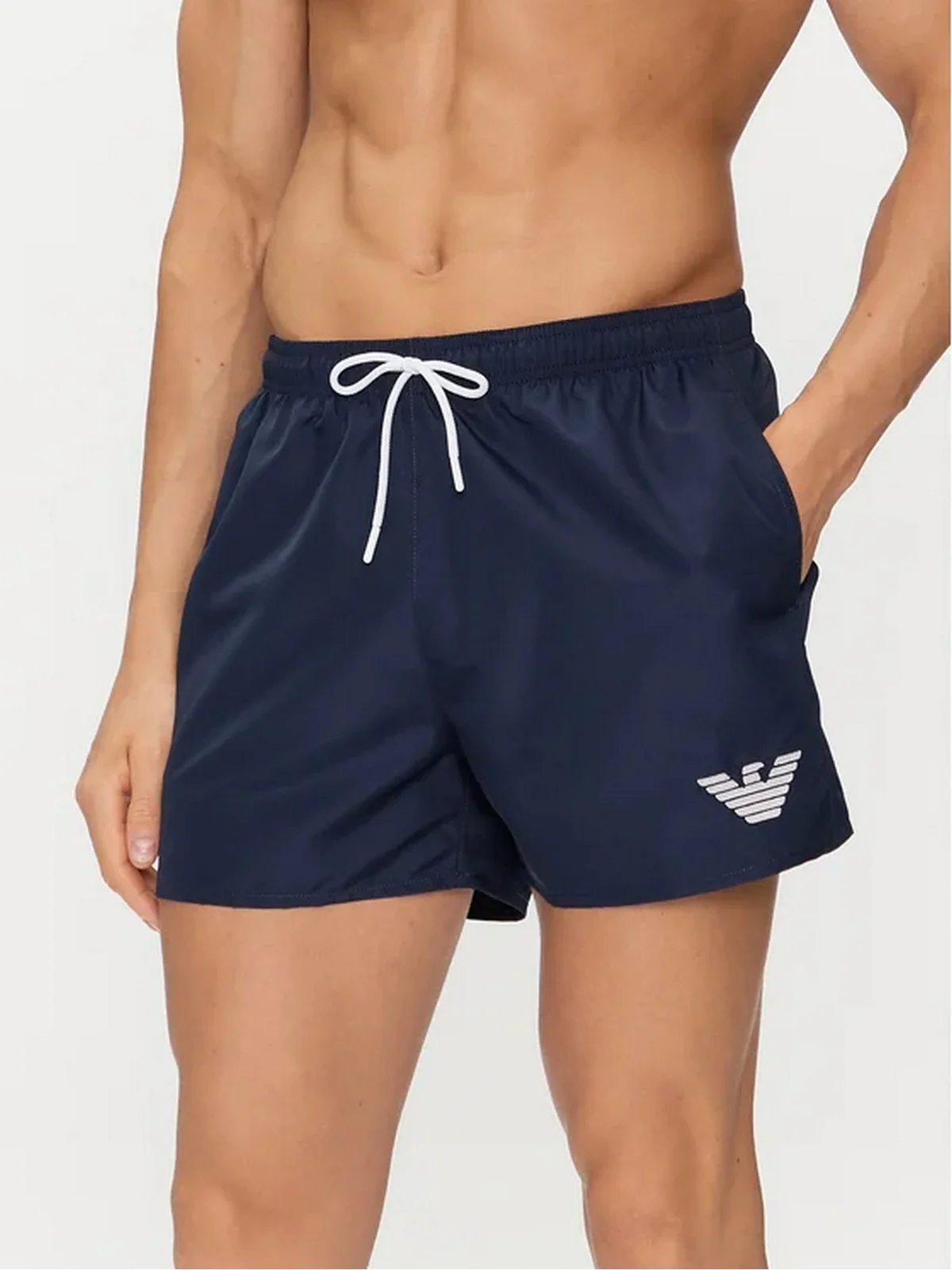 EMPORIO ARMANI Costume da bagno Uomo  211752 4R438 06935 Blu - Image 4