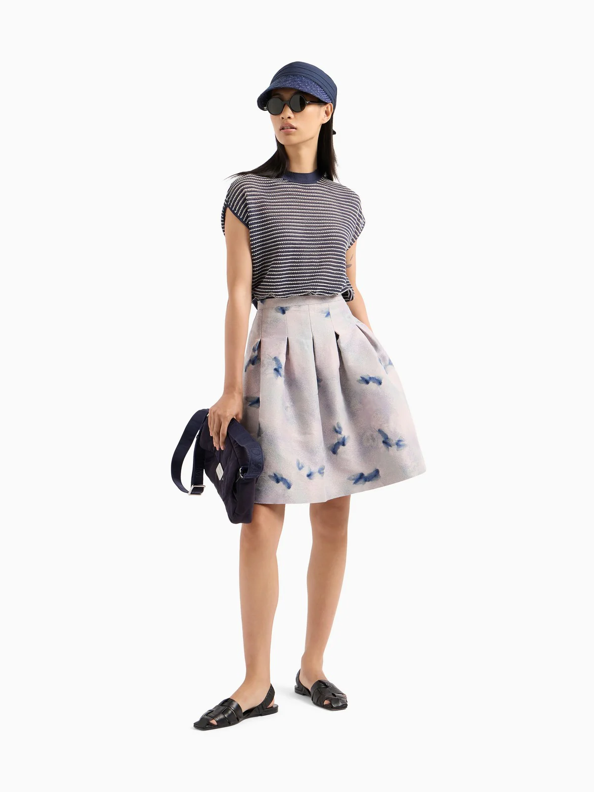 EMPORIO ARMANI Felpa Donna  EW001665 AF15884 FB012 Blu - Image 2