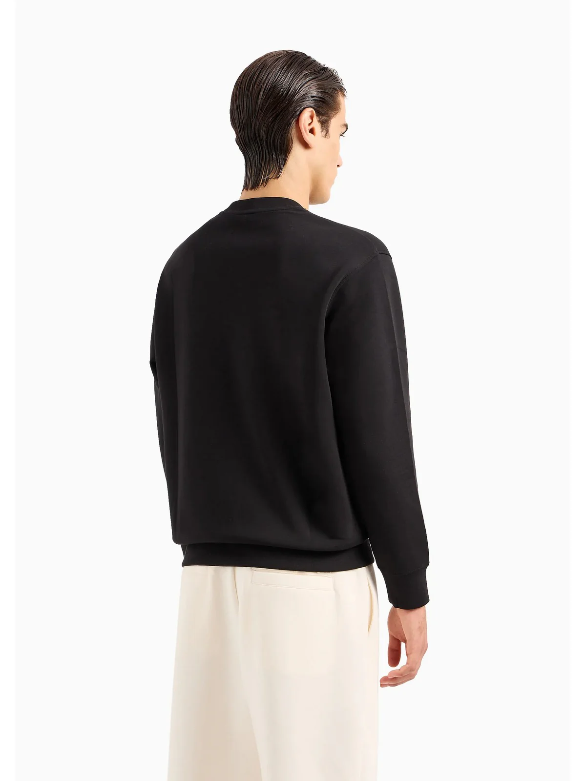 EMPORIO ARMANI Felpa Uomo  6R1MG7 1JHSZ 00A9 Nero - Image 4