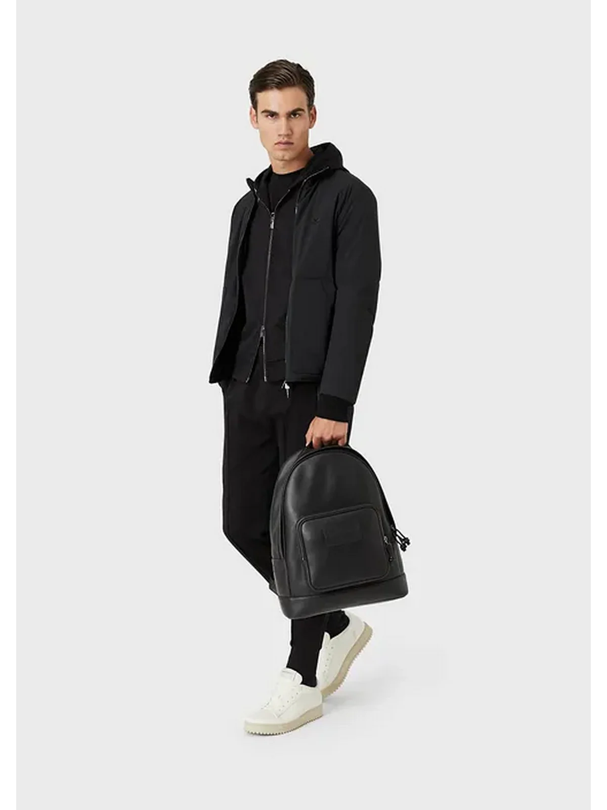 EMPORIO ARMANI Felpa Uomo  8N1MG0 1JBTZ 0999 Nero - Image 2
