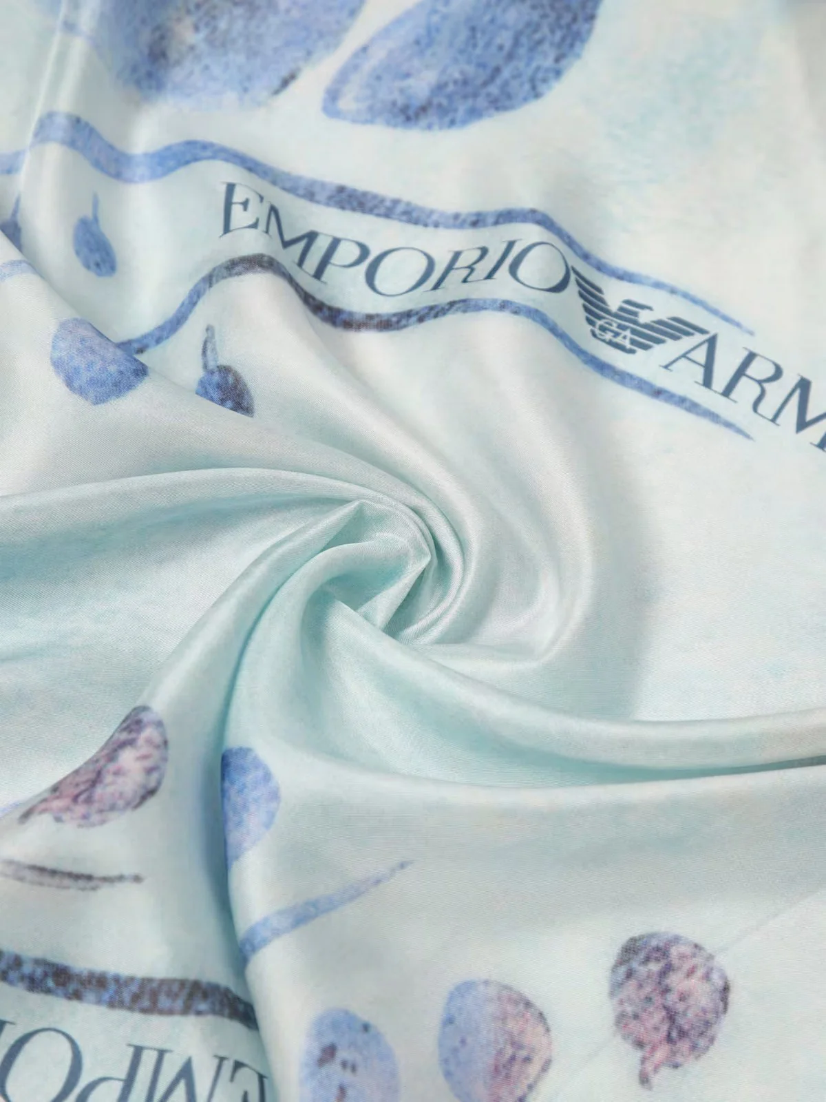 EMPORIO ARMANI Foulard Donna  EW001877 AF15685 FB057 Blu - Image 2