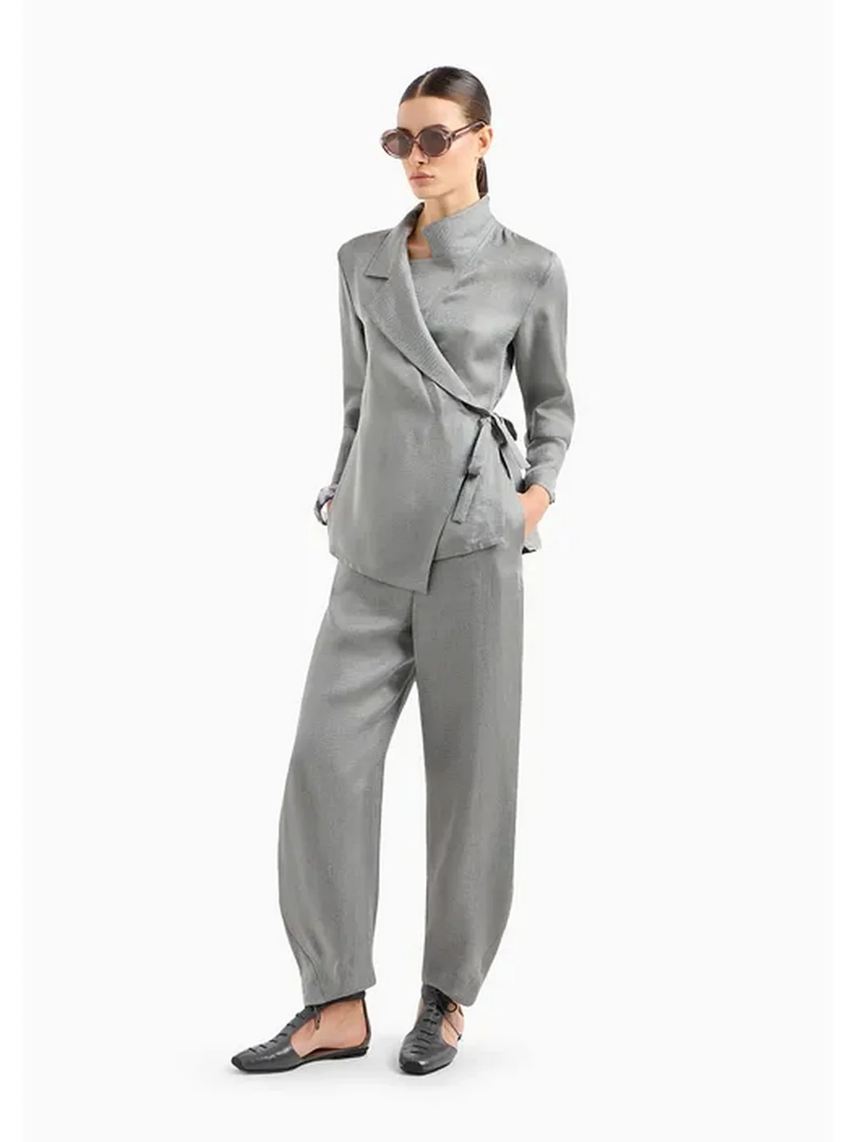 EMPORIO ARMANI Giacca Donna  E3NG23 F2114 016 Grigio - Image 4