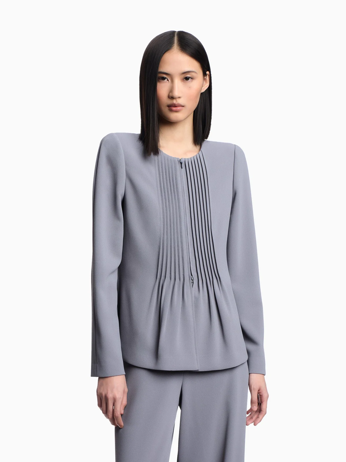 EMPORIO ARMANI Giacca Donna  EW000850 AF12514 U8047 Grigio - Image 4