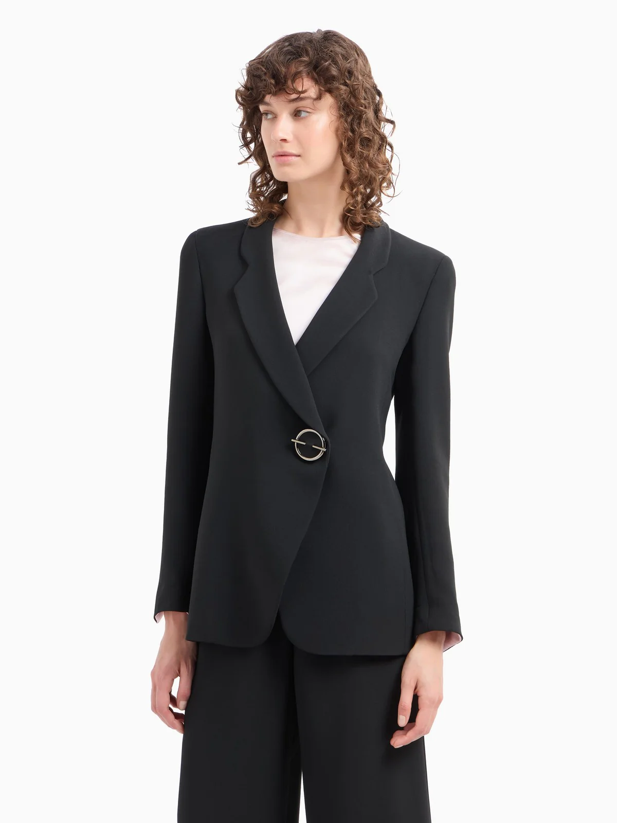 EMPORIO ARMANI Giacca Donna  EW001418 TE10418 UC001 Nero - Image 4