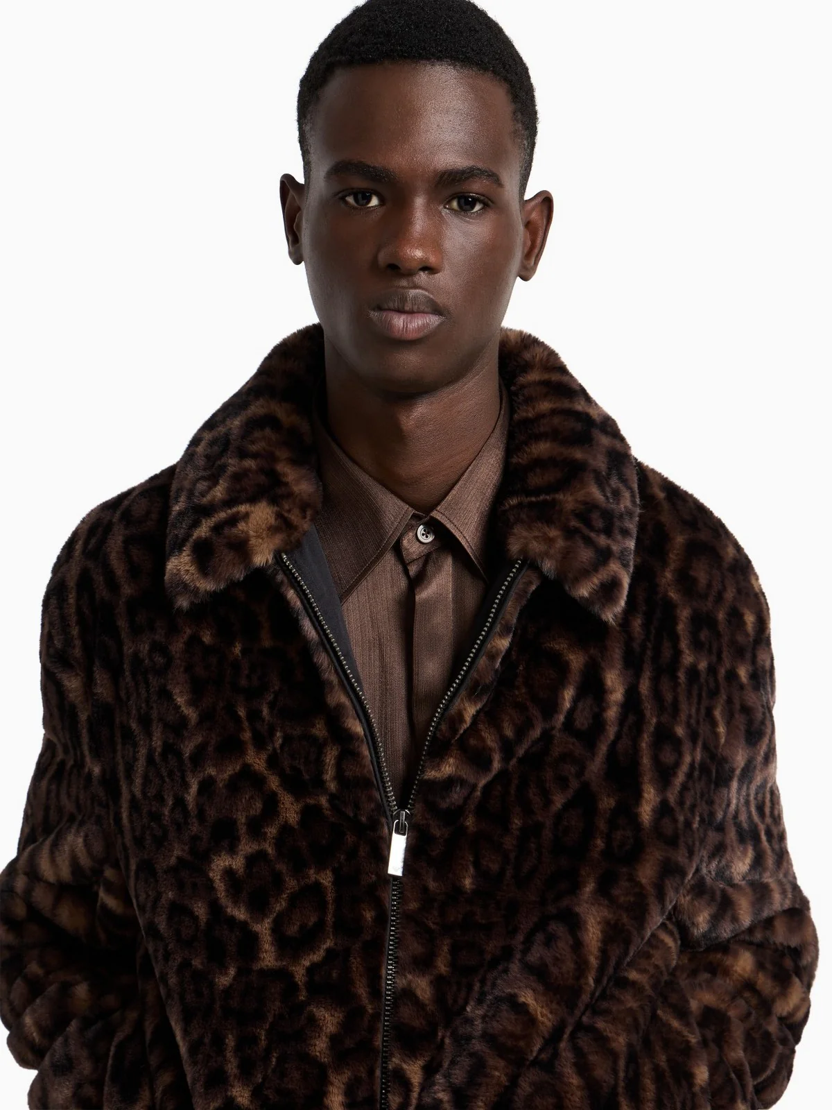 EMPORIO ARMANI Giubbino Uomo  EM003489 AF19246 F6007 ANIMALIER - Image 2