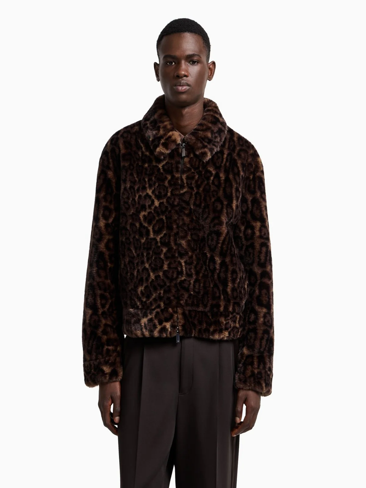 EMPORIO ARMANI Giubbino Uomo  EM003489 AF19246 F6007 ANIMALIER - Image 3