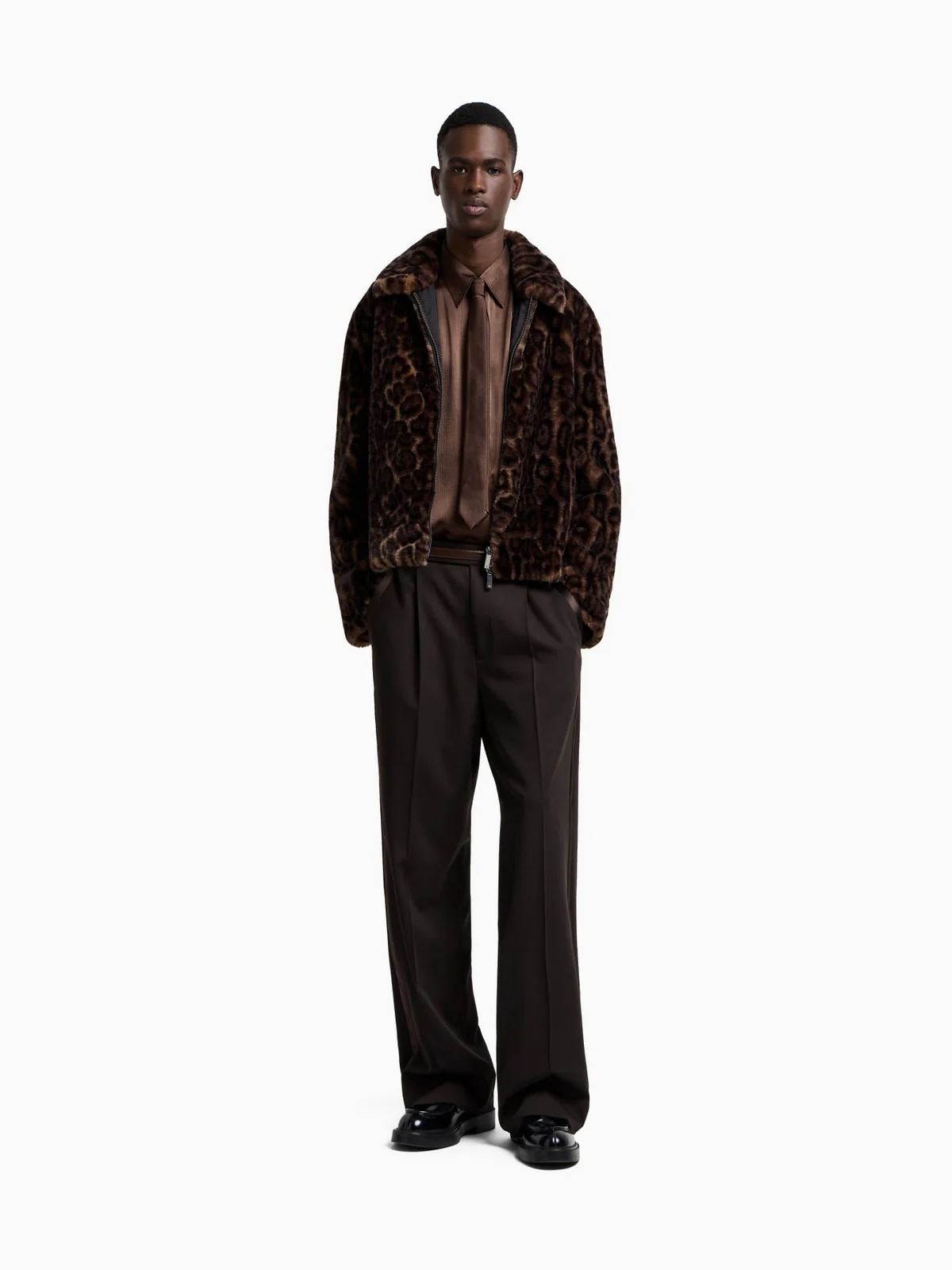 EMPORIO ARMANI Giubbino Uomo  EM003489 AF19246 F6007 ANIMALIER - Image 5
