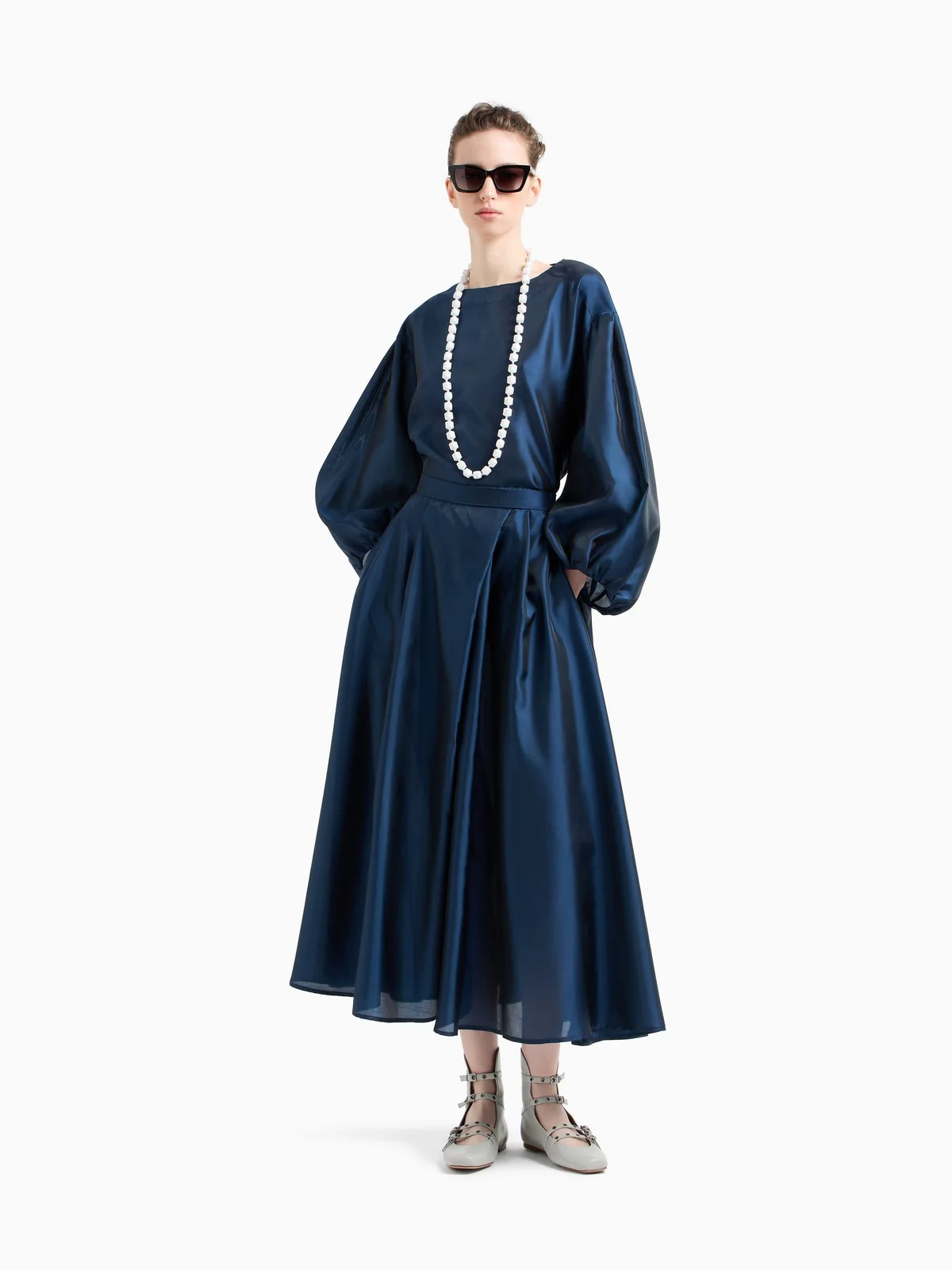 EMPORIO ARMANI Gonna Donna  EW001431 AF16041 UB096 Blu - Image 2