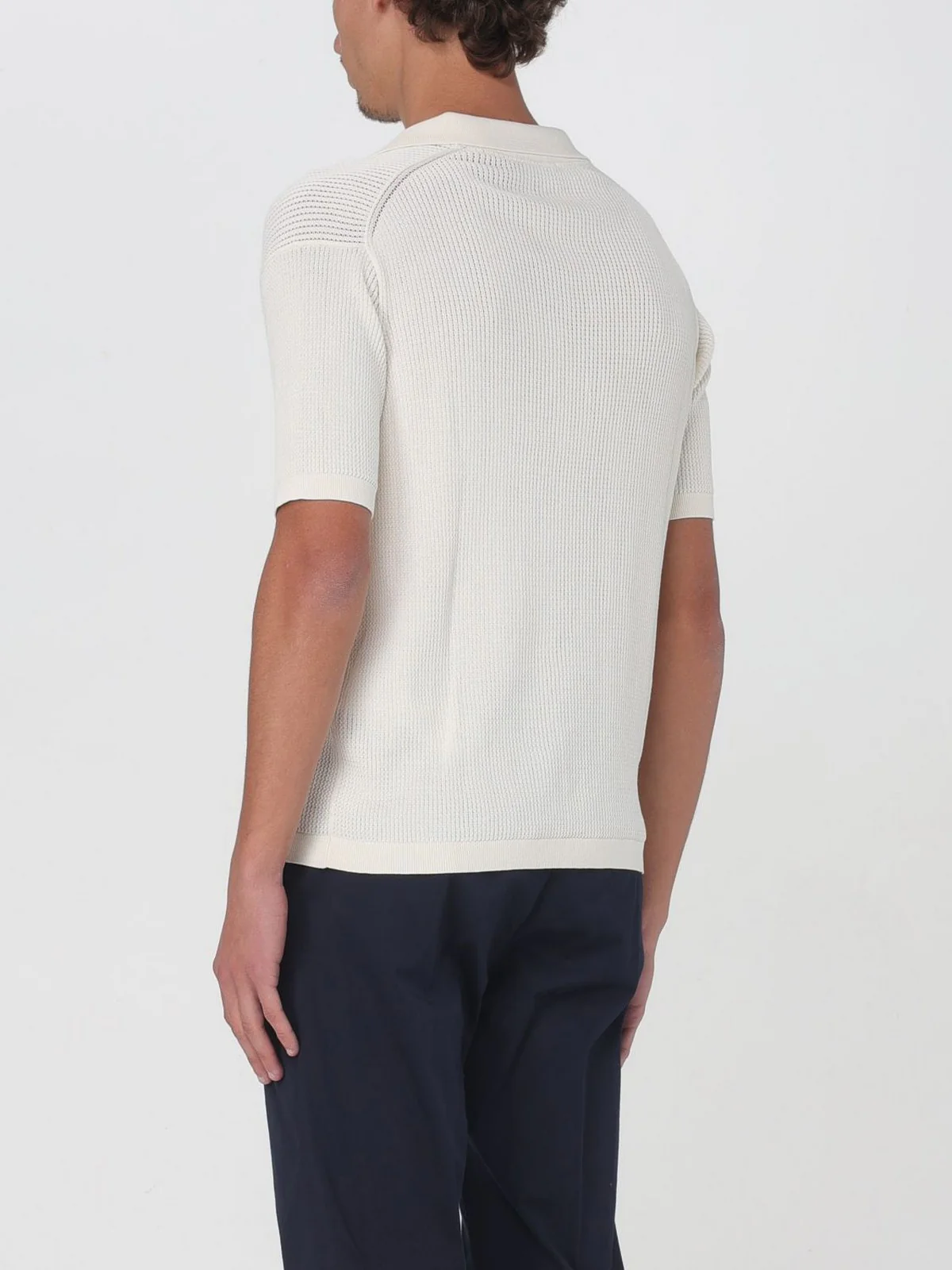 EMPORIO ARMANI Maglia Uomo  EM000863 AF14198 U0003 Snow white - Image 3