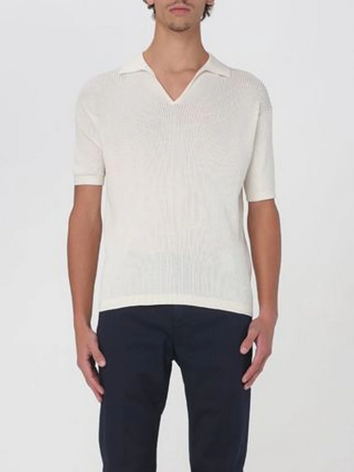 EMPORIO ARMANI Maglia Uomo  EM000863 AF14198 U0003 Snow white - Image 4