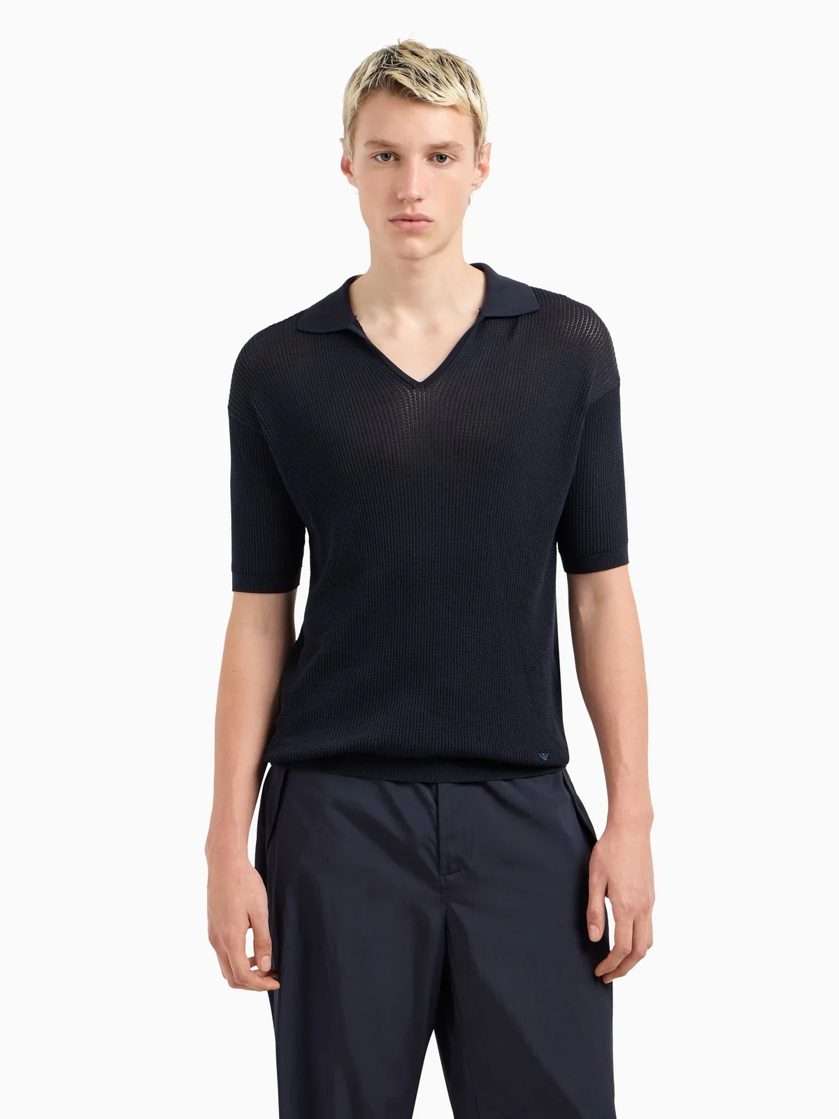 EMPORIO ARMANI Maglia Uomo  EM000863 AF14198 UB118 Blu - Image 2