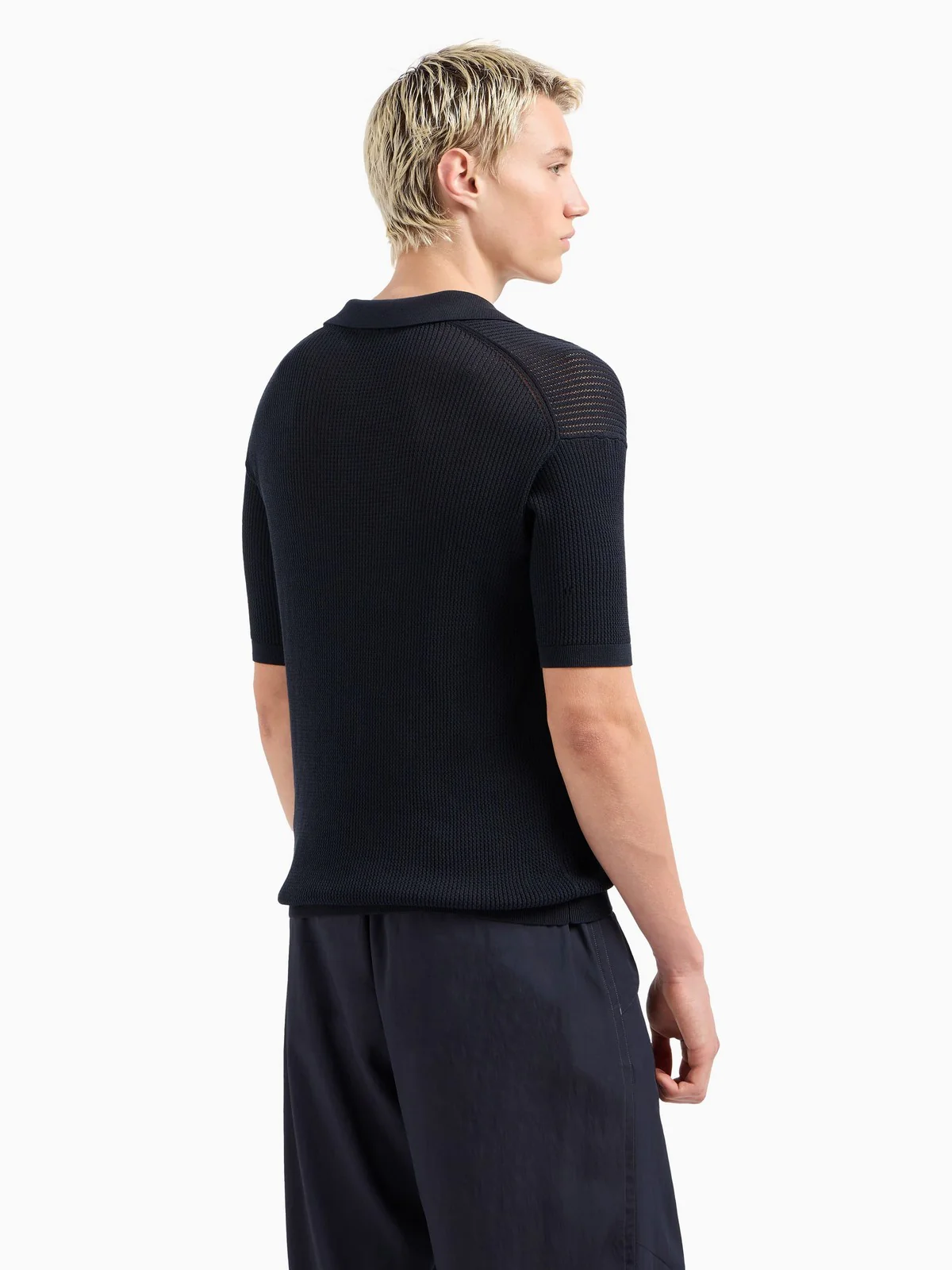 EMPORIO ARMANI Maglia Uomo  EM000863 AF14198 UB118 Blu - Image 4
