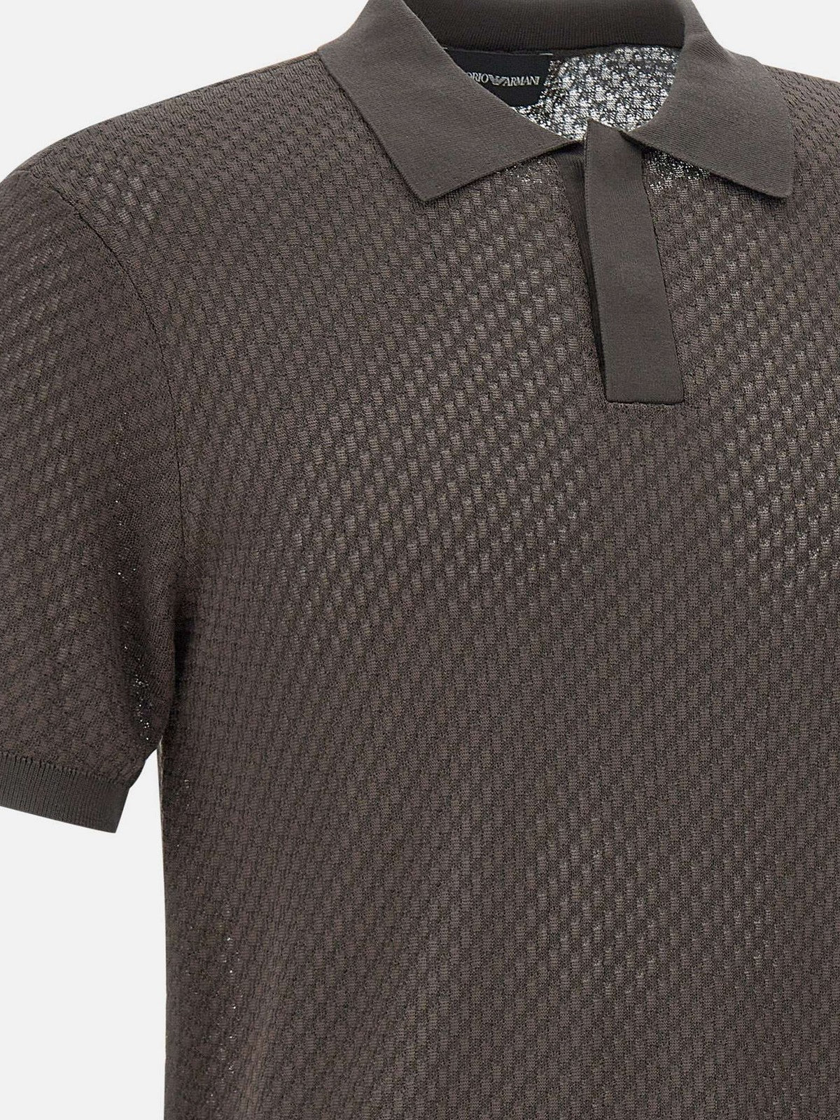 EMPORIO ARMANI Maglia Uomo  EM001139 AF14851 F6024 Marrone - Image 5