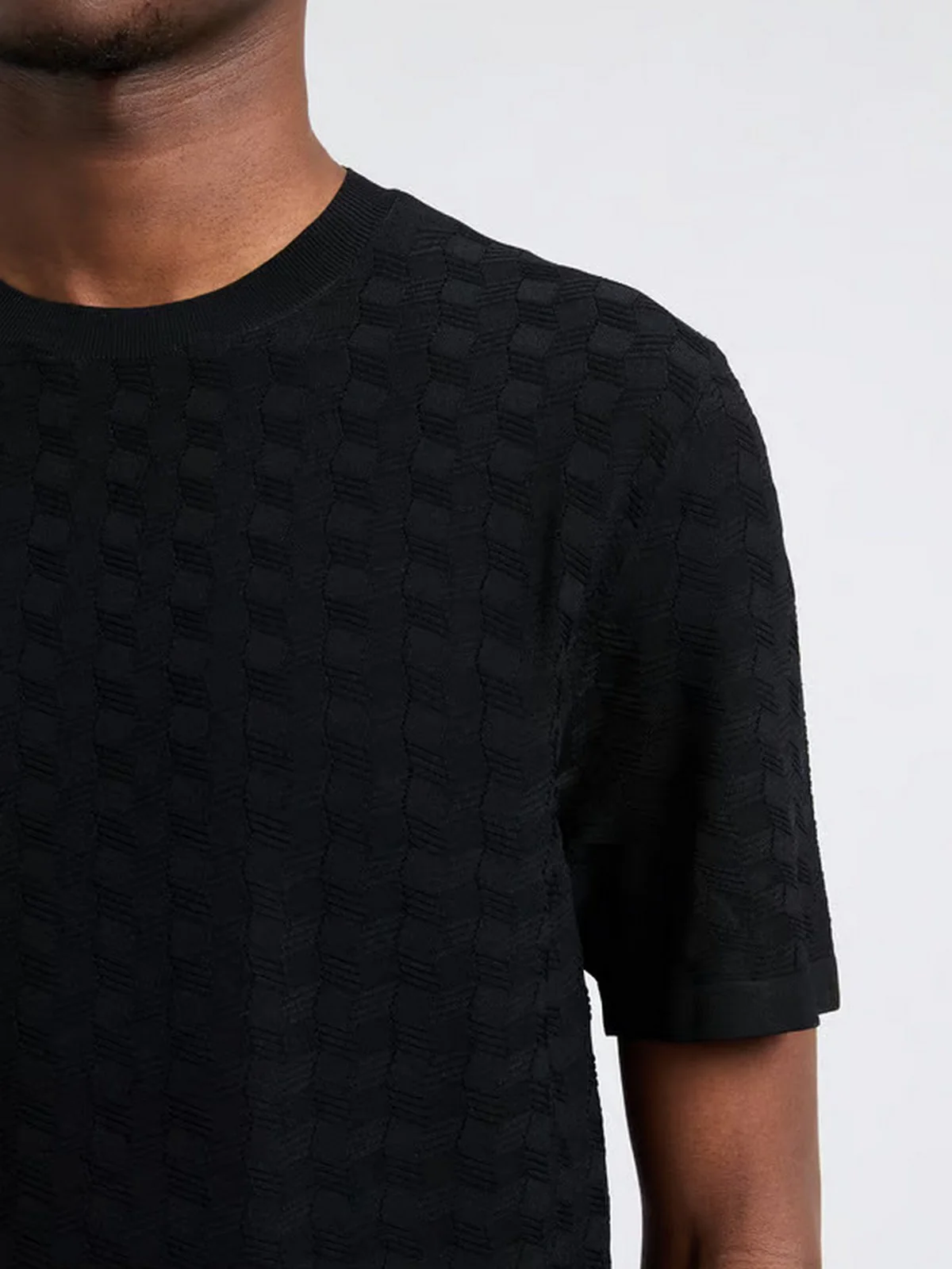 EMPORIO ARMANI Maglia Uomo  EM001564 AF14853 FC072 Nero - Image 5