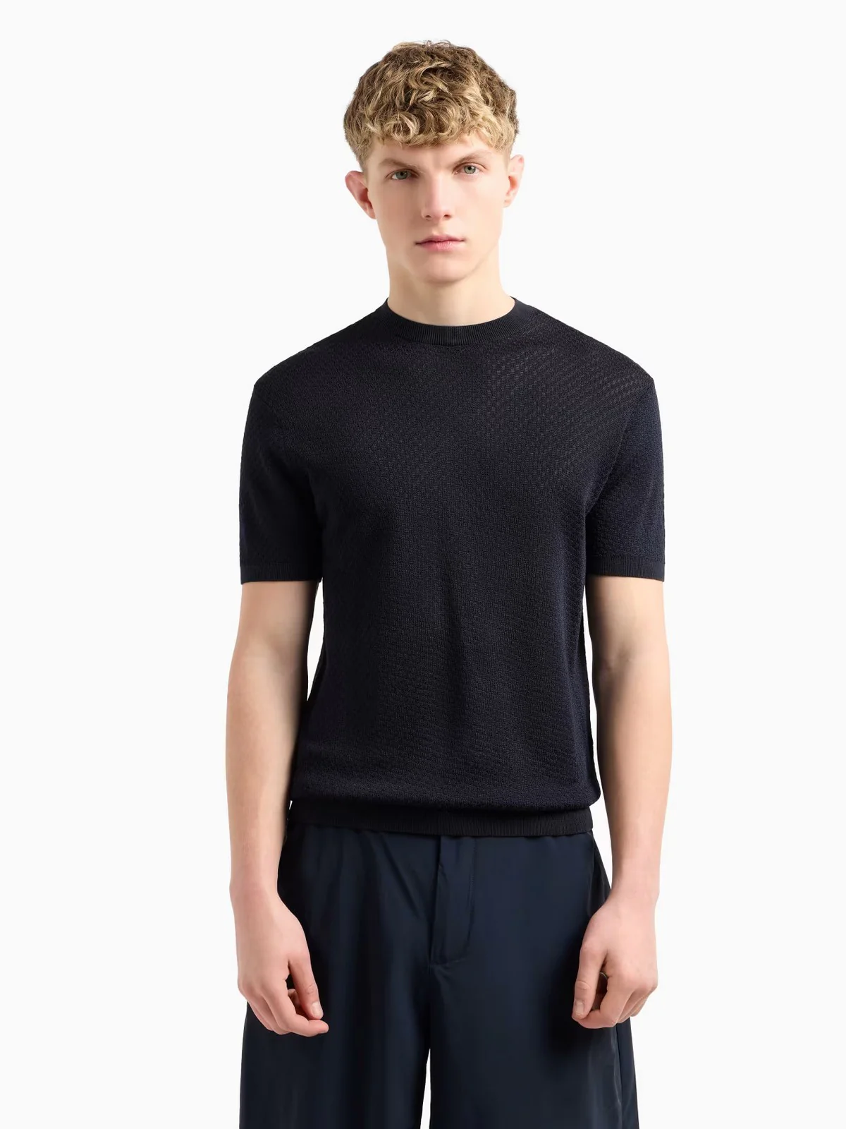 EMPORIO ARMANI Maglia Uomo  EM001572 AF14851 FB076 Blu - Image 2