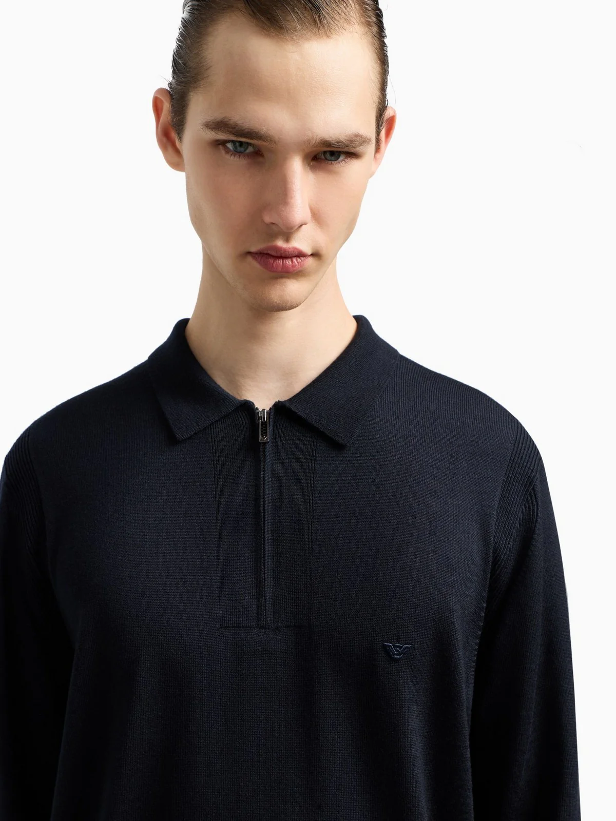 EMPORIO ARMANI Maglione Uomo  EM001512 AF14158 UB118 ICONICO 0920 BLU NAVY EA - Image 2
